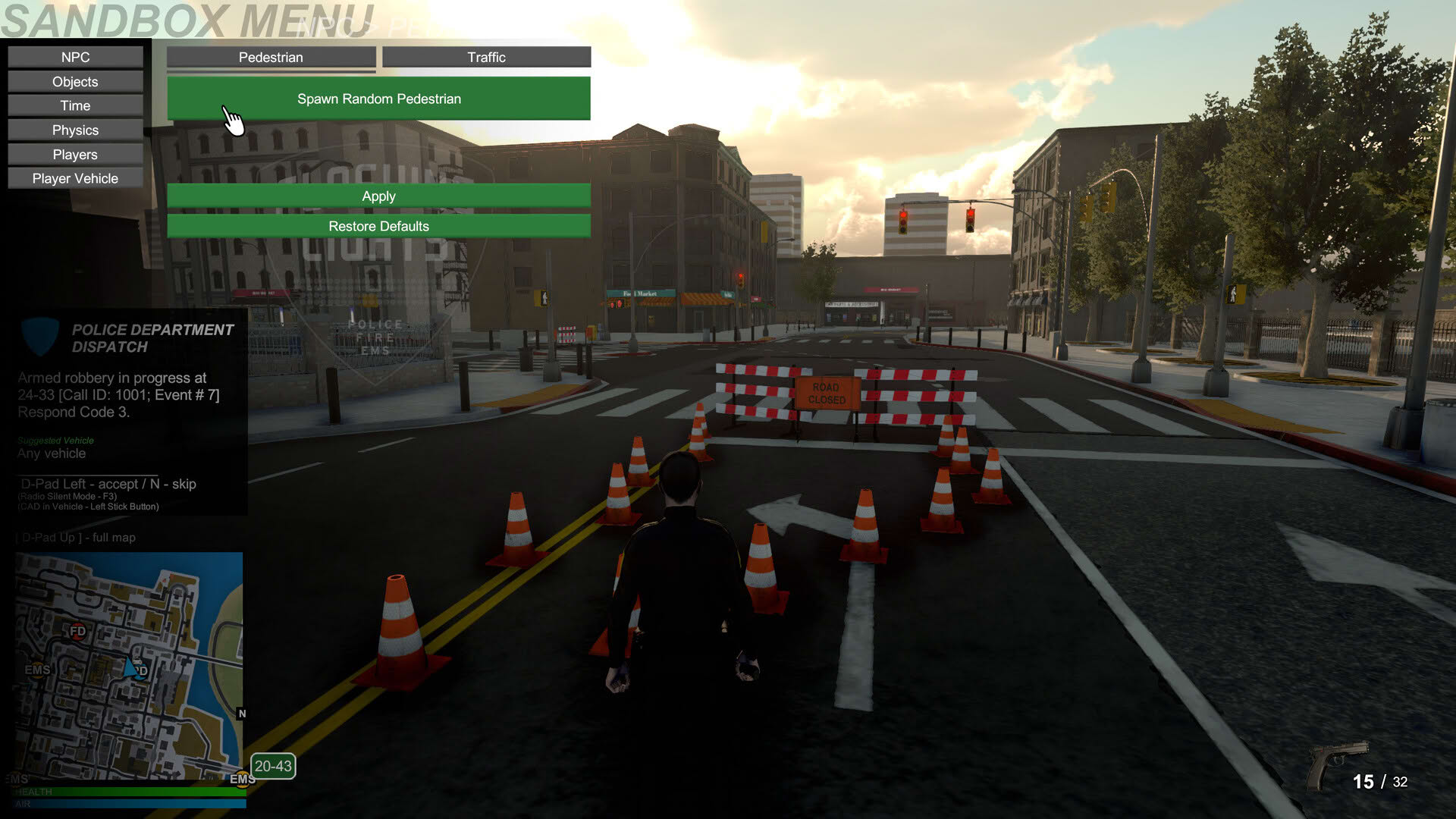 Screenshot for Flashing Lights: Police Fire EMS