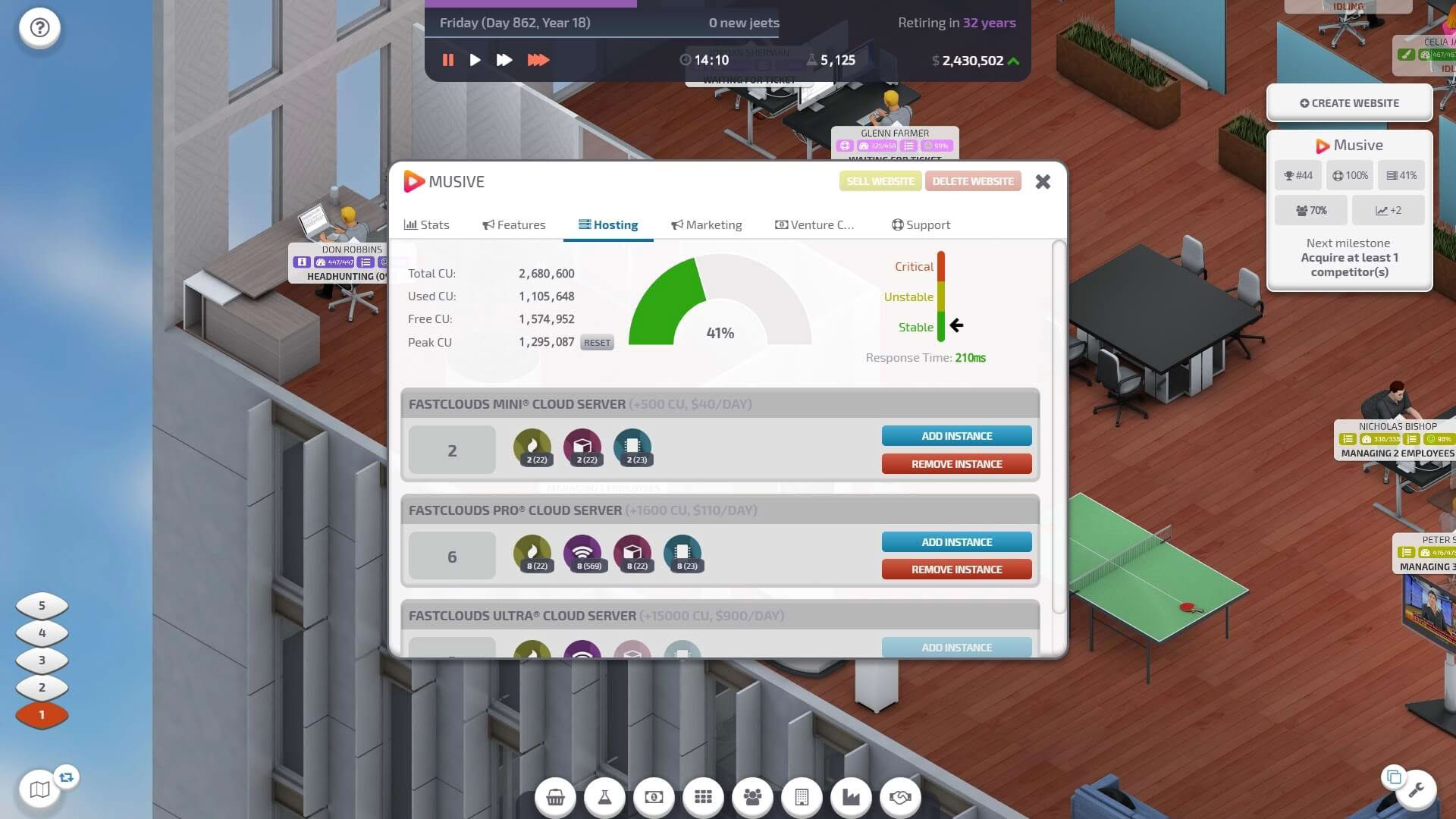 Screenshot for Startup Company