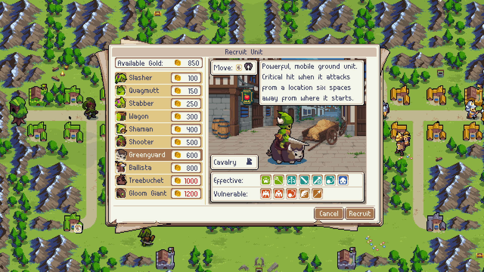 Screenshot for Wargroove