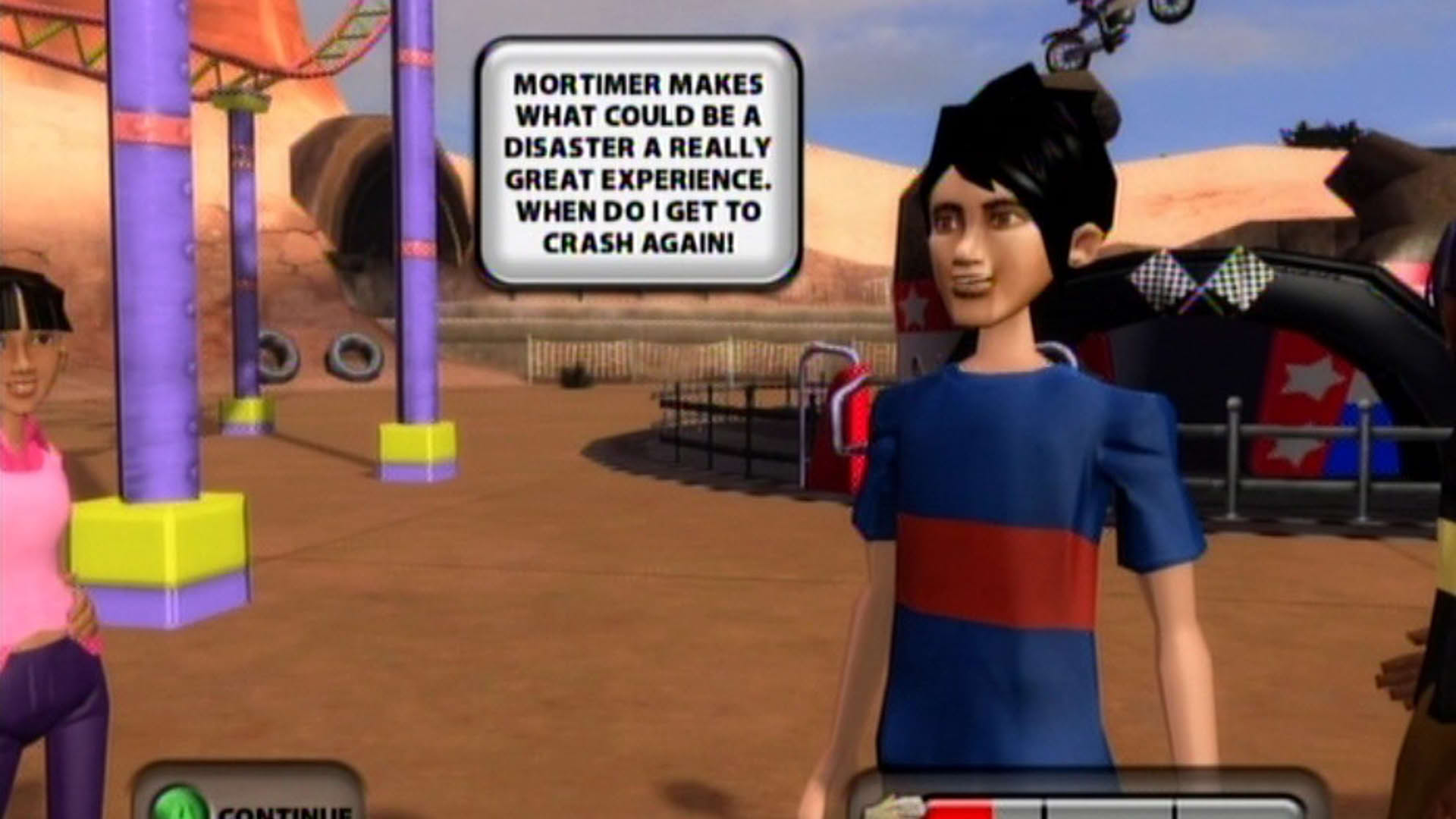 Screenshot for Thrillville: Off the Rails