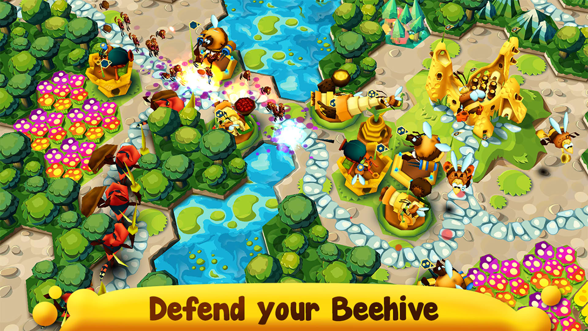 Screenshot for BeeFense