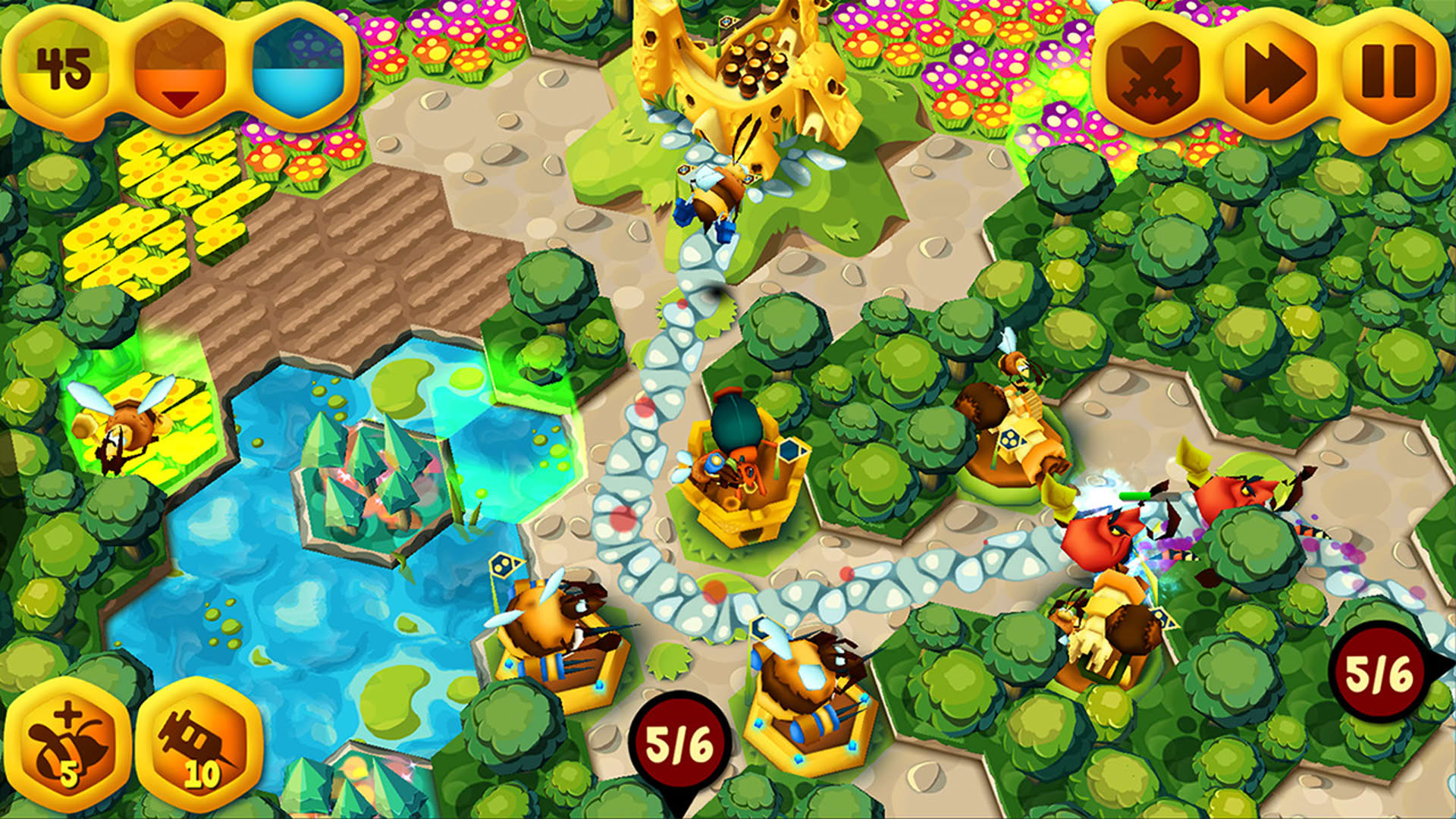 Screenshot for BeeFense