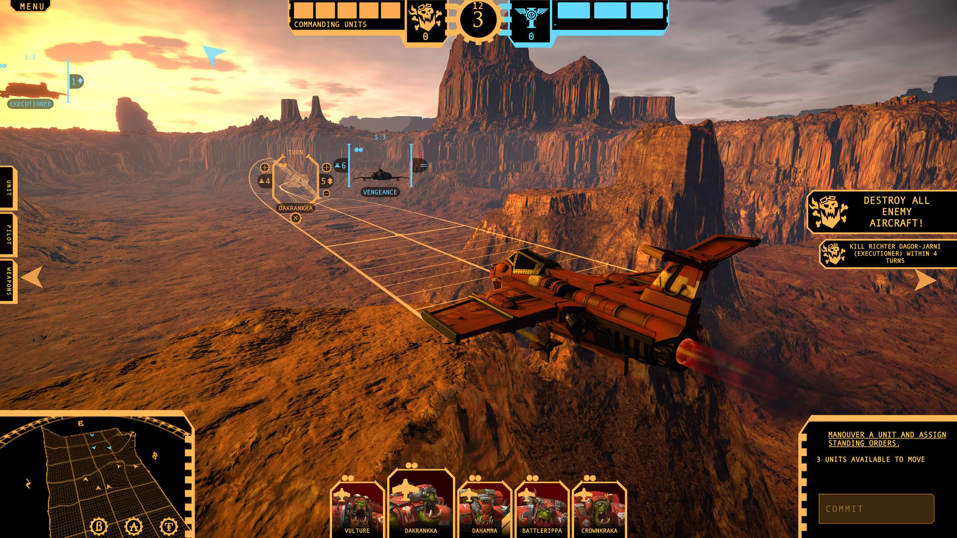 Screenshot for Aeronautica Imperialis: Flight Command