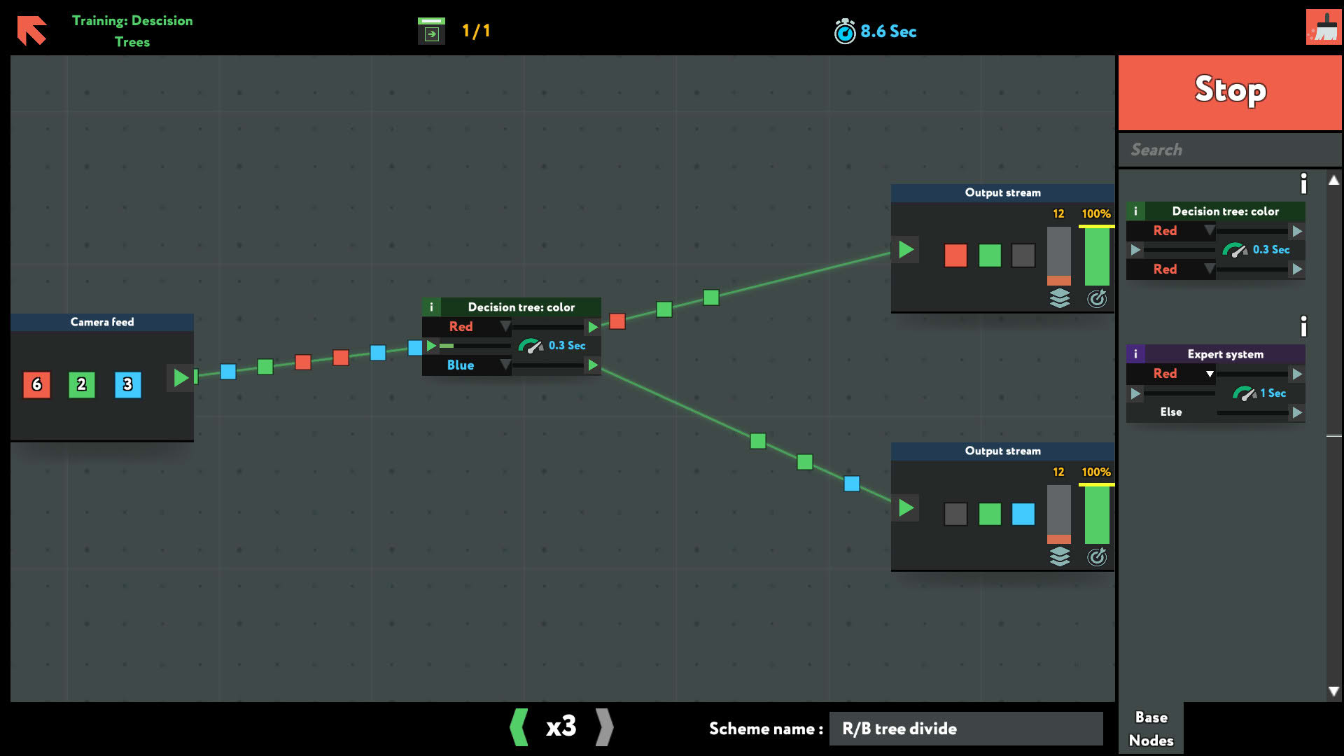 Screenshot for while True: learn()