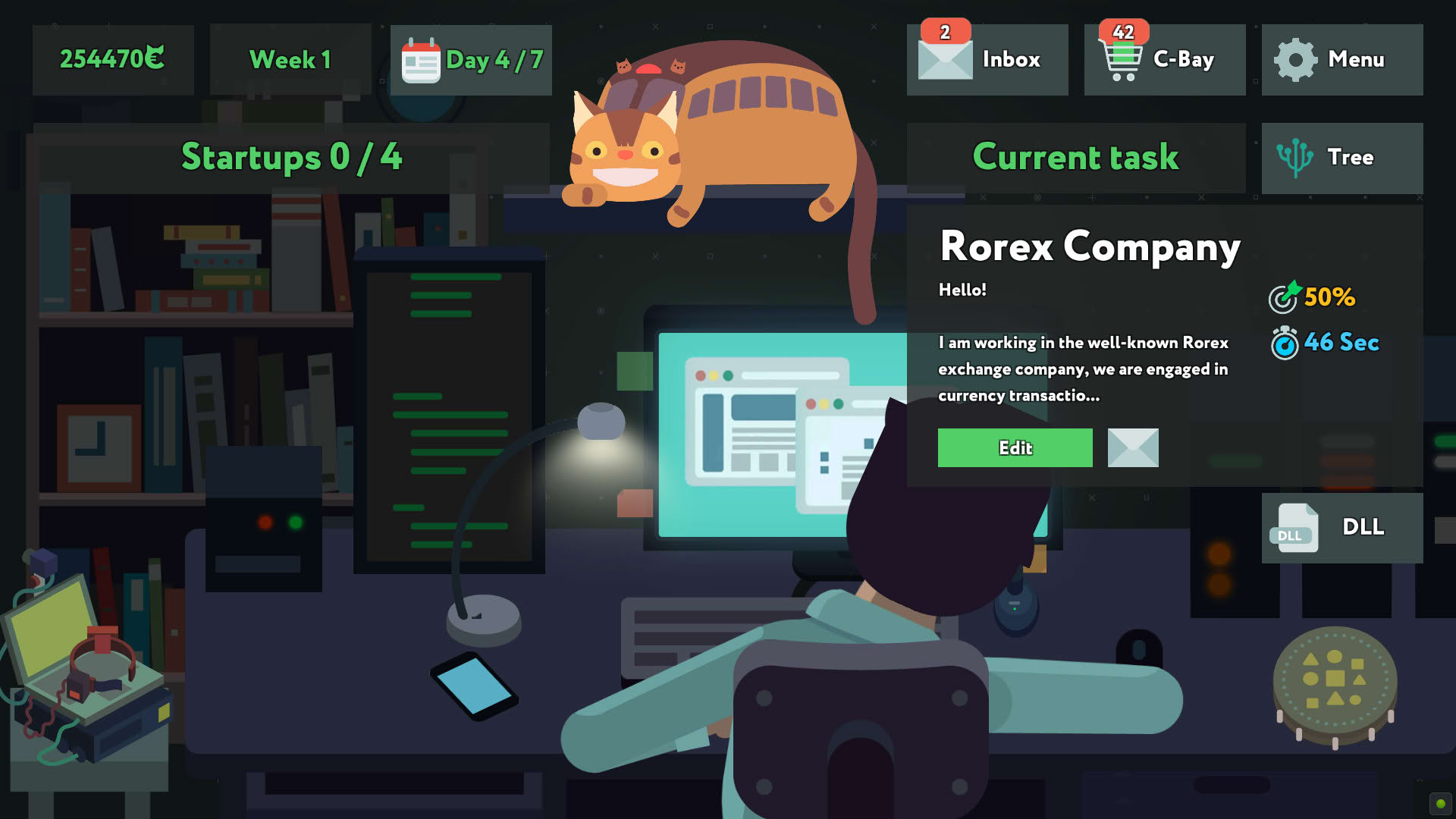 Screenshot for while True: learn()