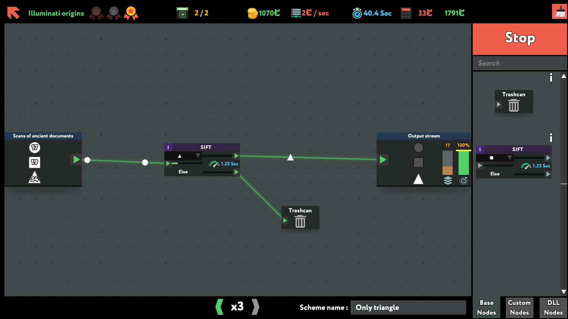 Screenshot for while True: learn()