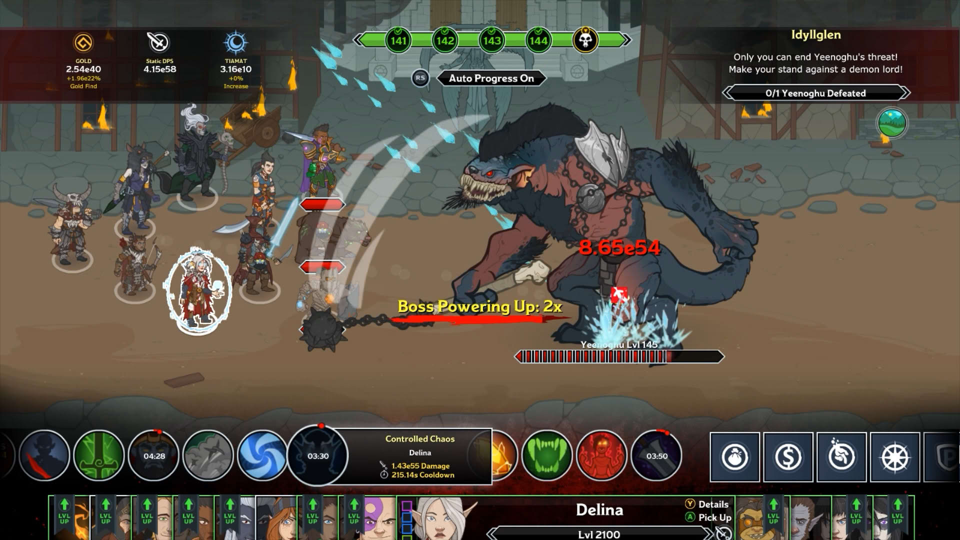 Screenshot for Idle Champions of the Forgotten Realms