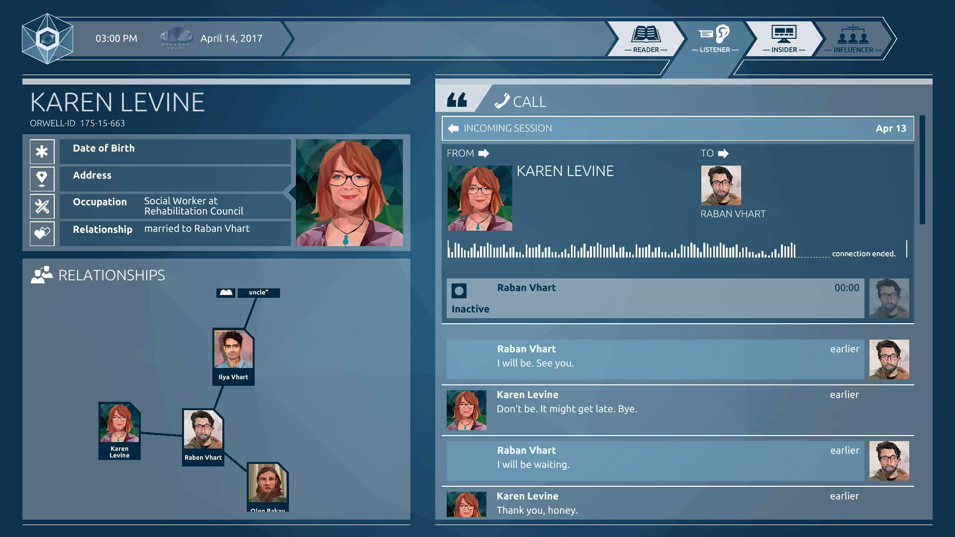 Screenshot for Orwell: Ignorance is Strength