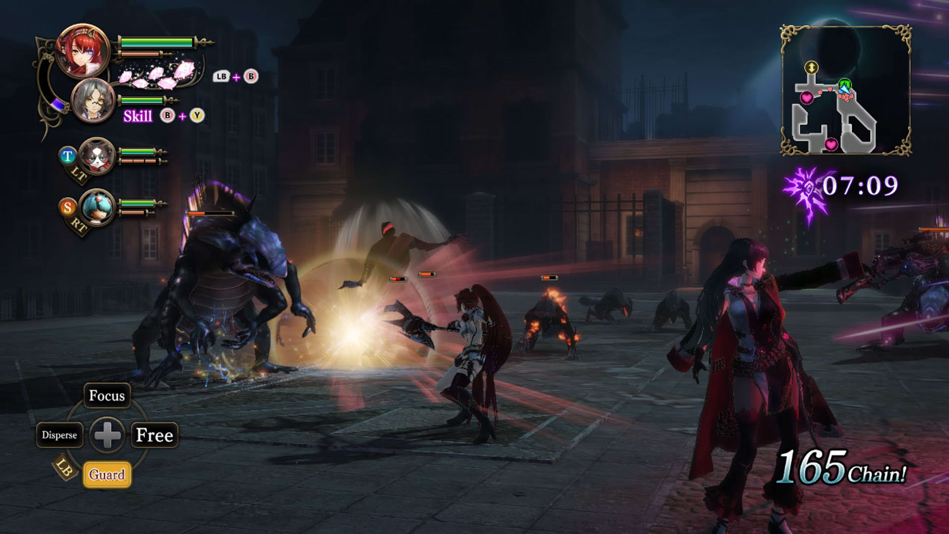 Screenshot for Nights of Azure 2: Bride of the New Moon
