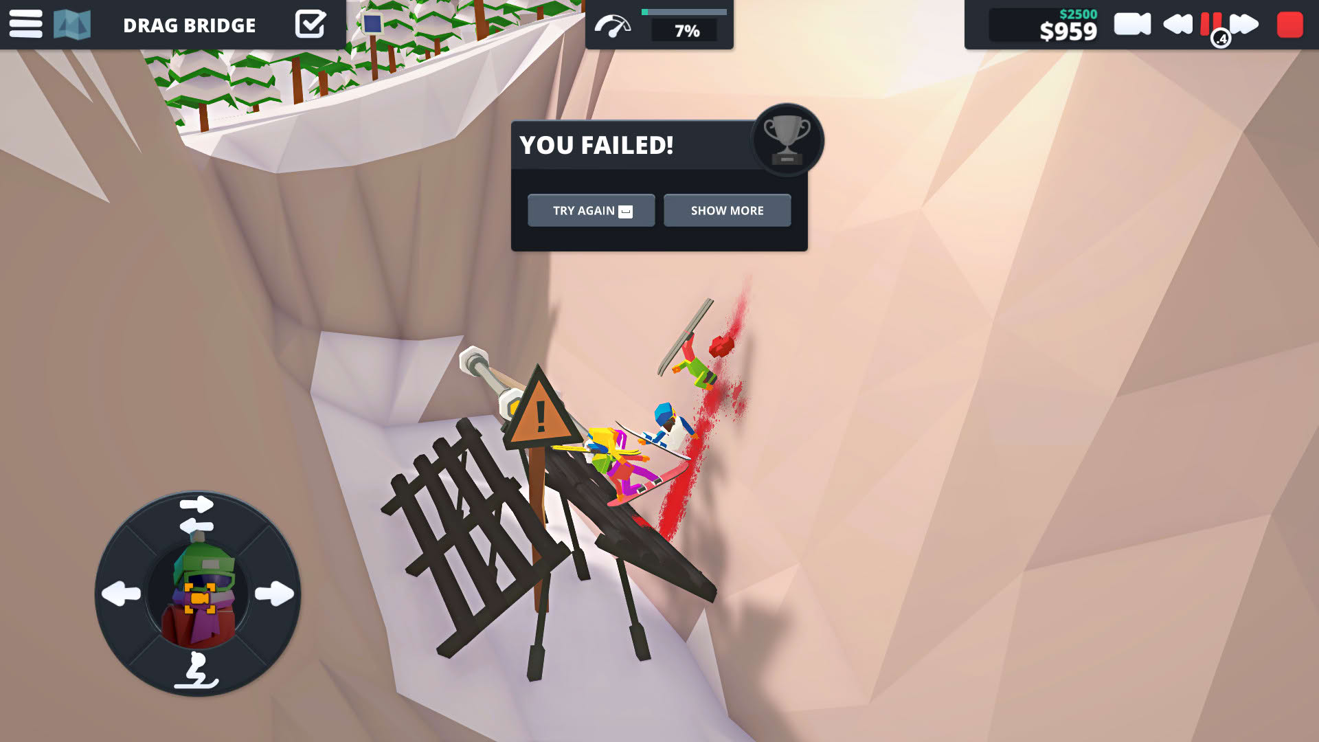 Screenshot for When Ski Lifts Go Wrong