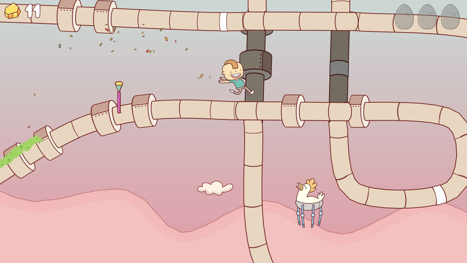 Screenshot for Eggggg: The Platform Puker