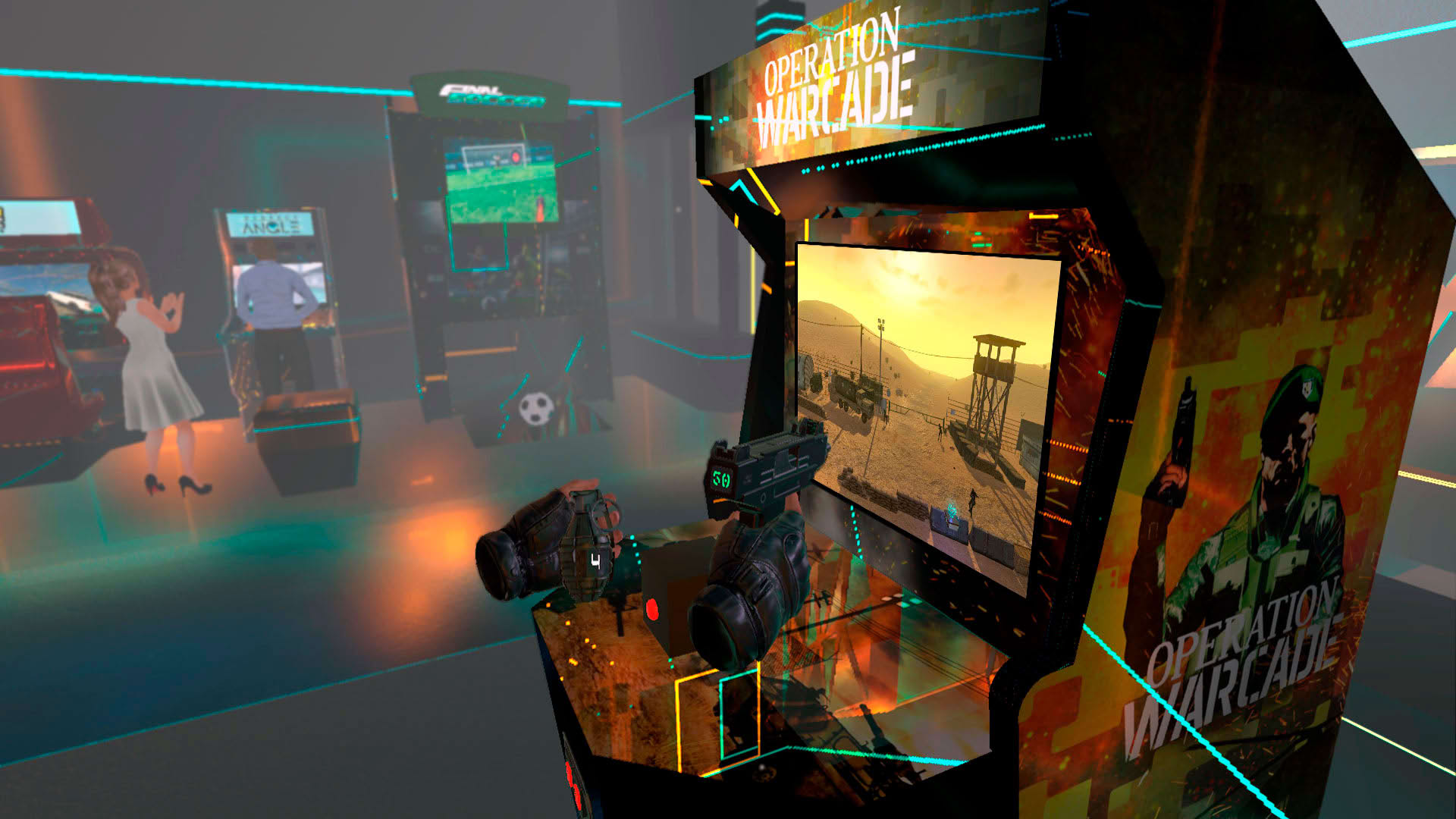 Screenshot for Operation Warcade VR