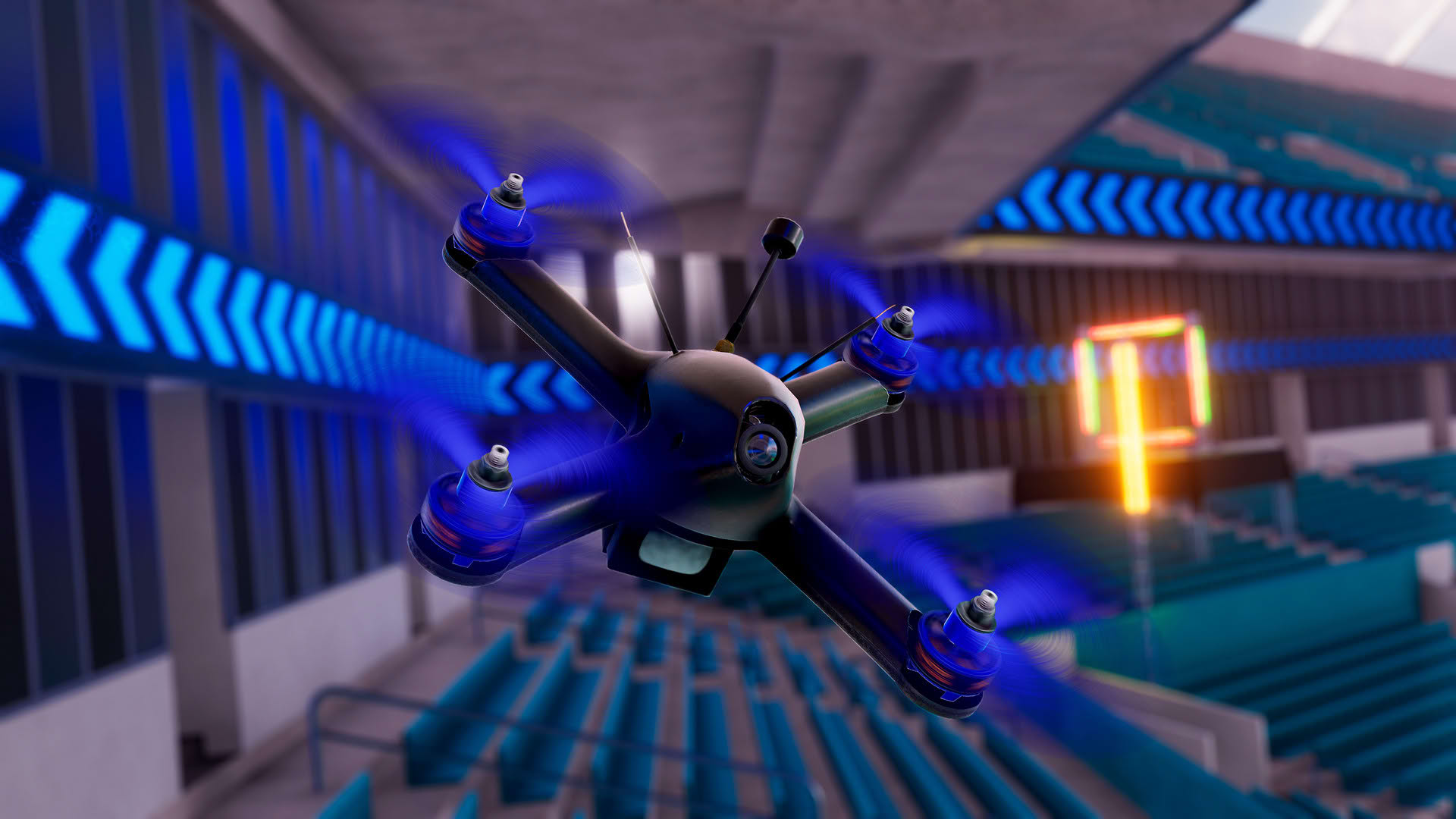Screenshot for The Drone Racing League Simulator
