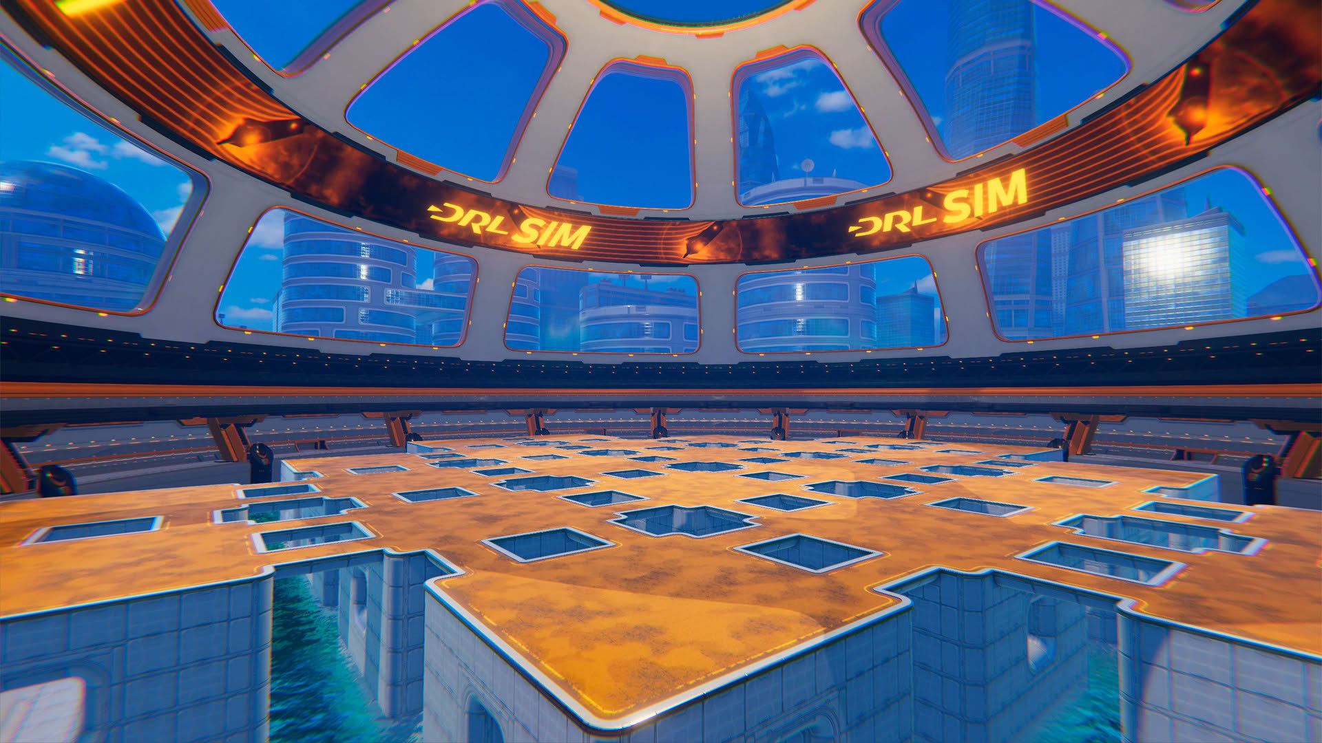 Screenshot for The Drone Racing League Simulator