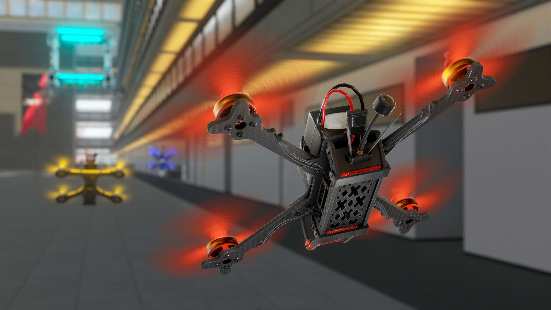Screenshot for The Drone Racing League Simulator