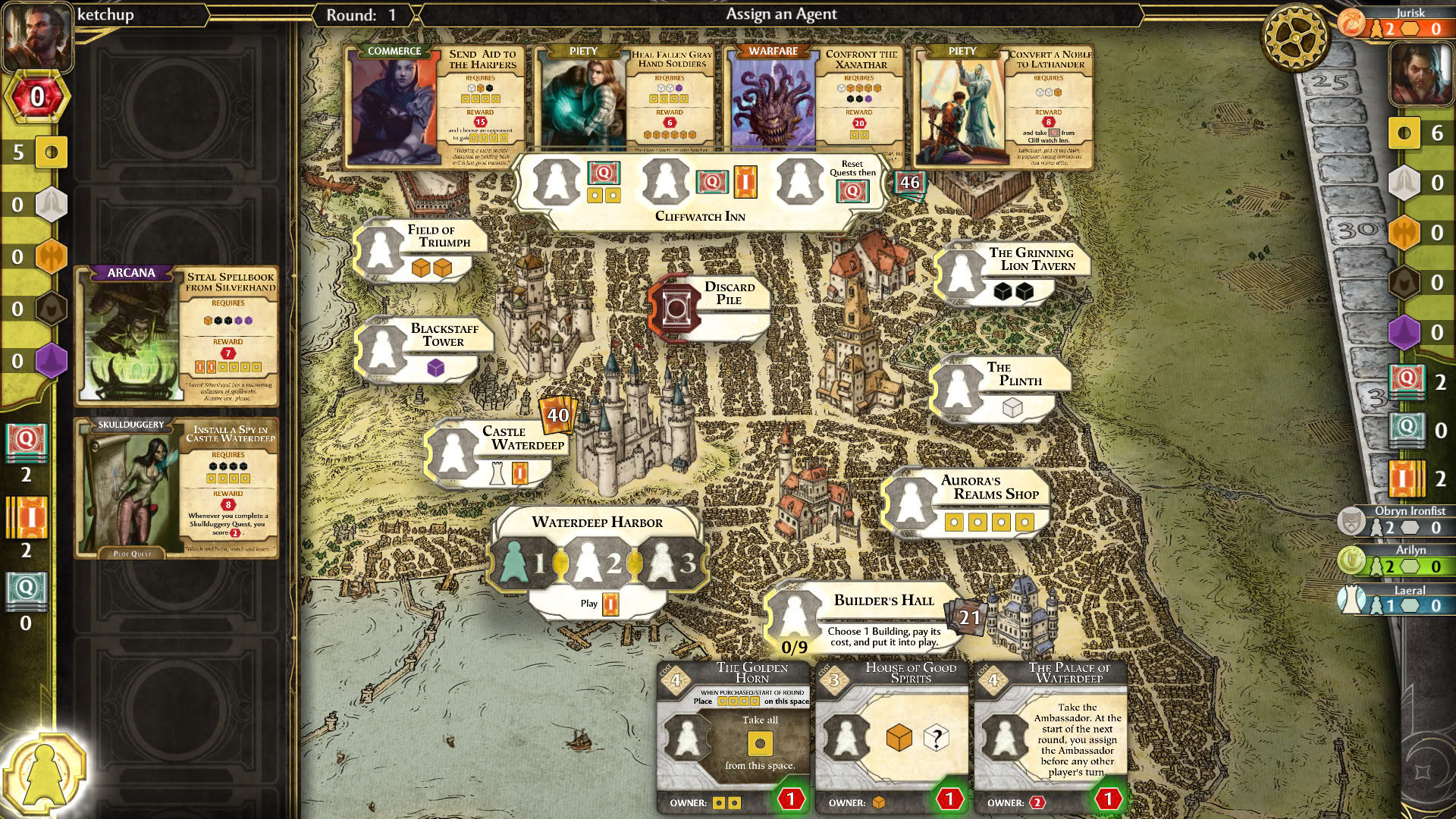 Screenshot for D&D Lords of Waterdeep