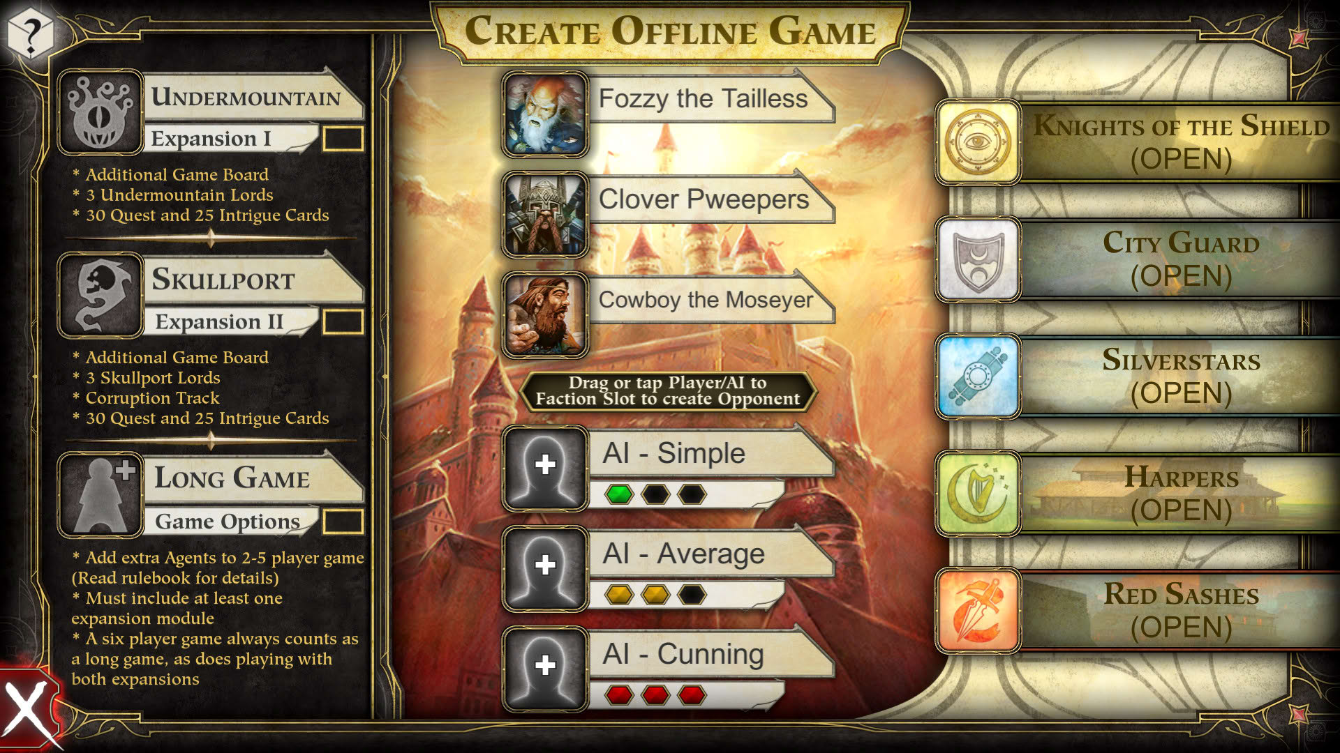 Screenshot for D&D Lords of Waterdeep