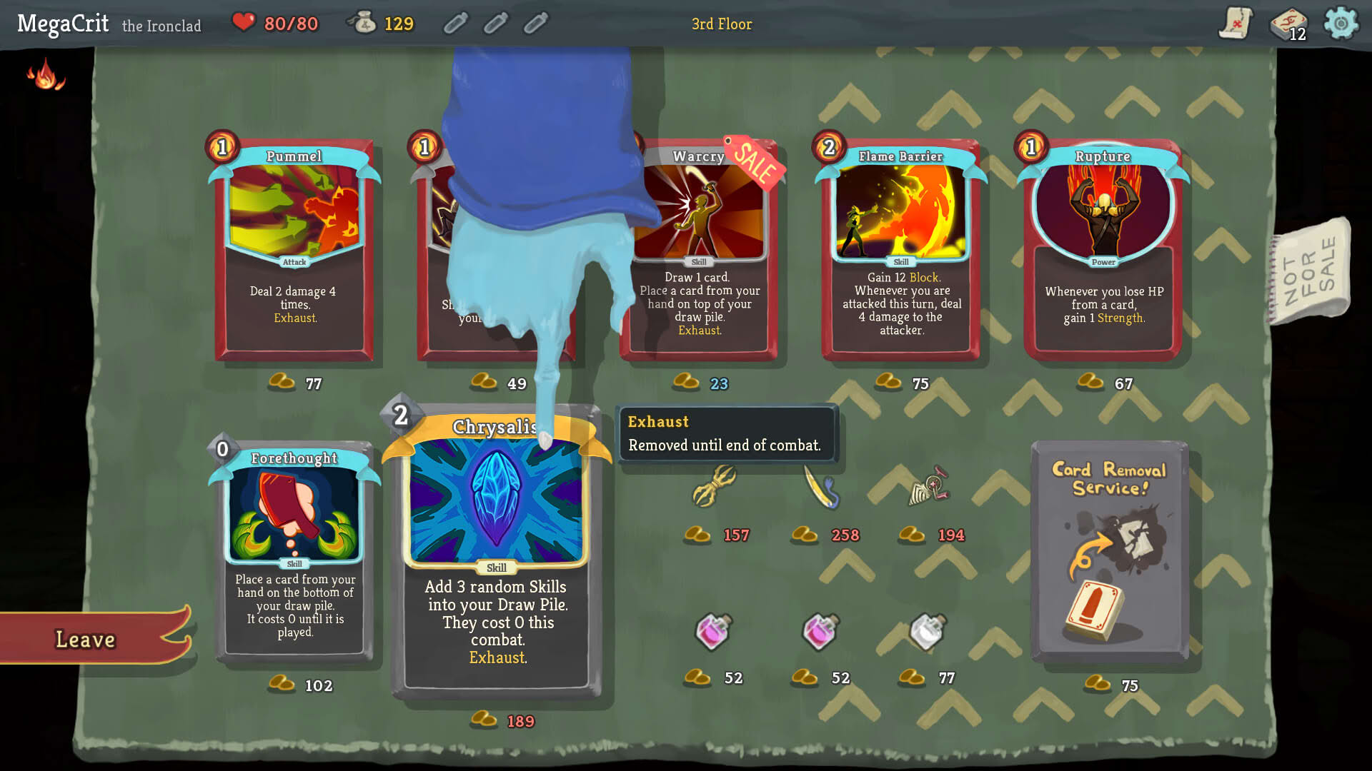 Screenshot for Slay the Spire