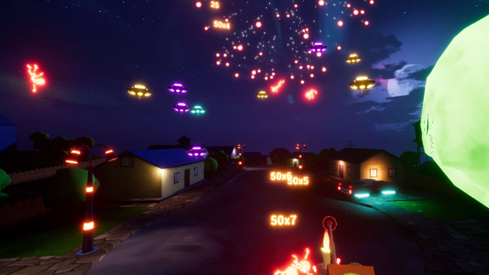 Screenshot for Aliens in the Yard