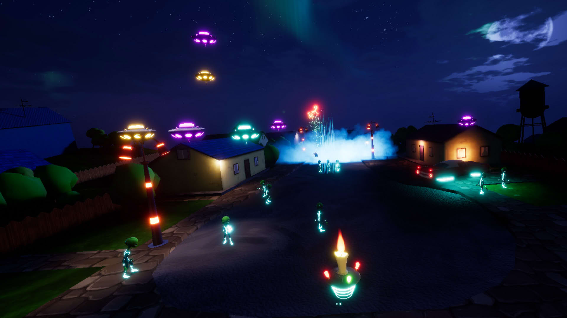Screenshot for Aliens in the Yard