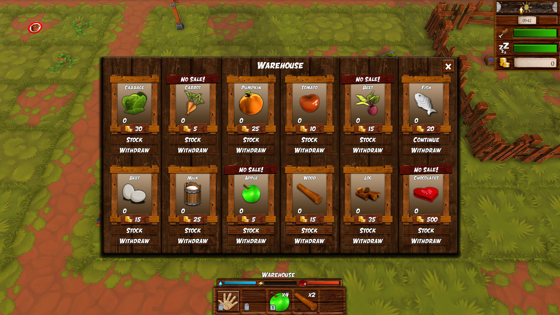 Screenshot for Harvest life