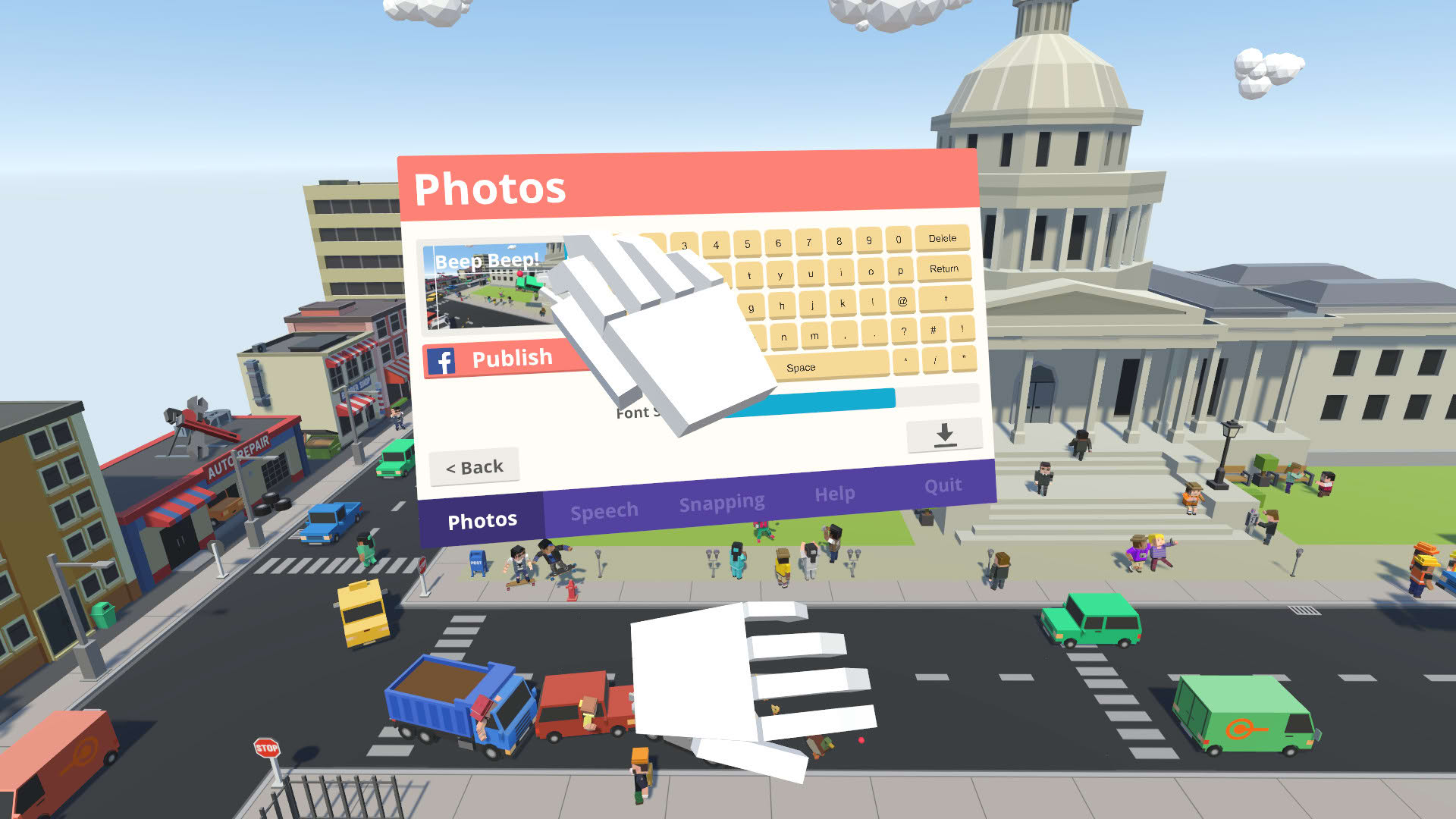 Screenshot for Tiny Town VR