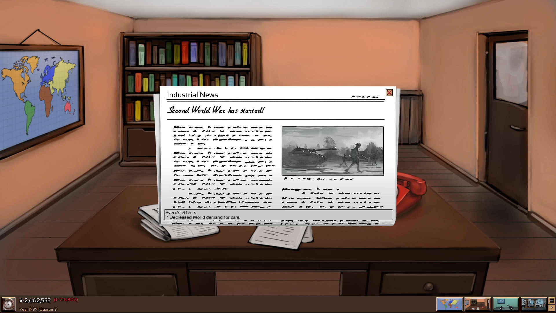 Screenshot for Automobile Tycoon