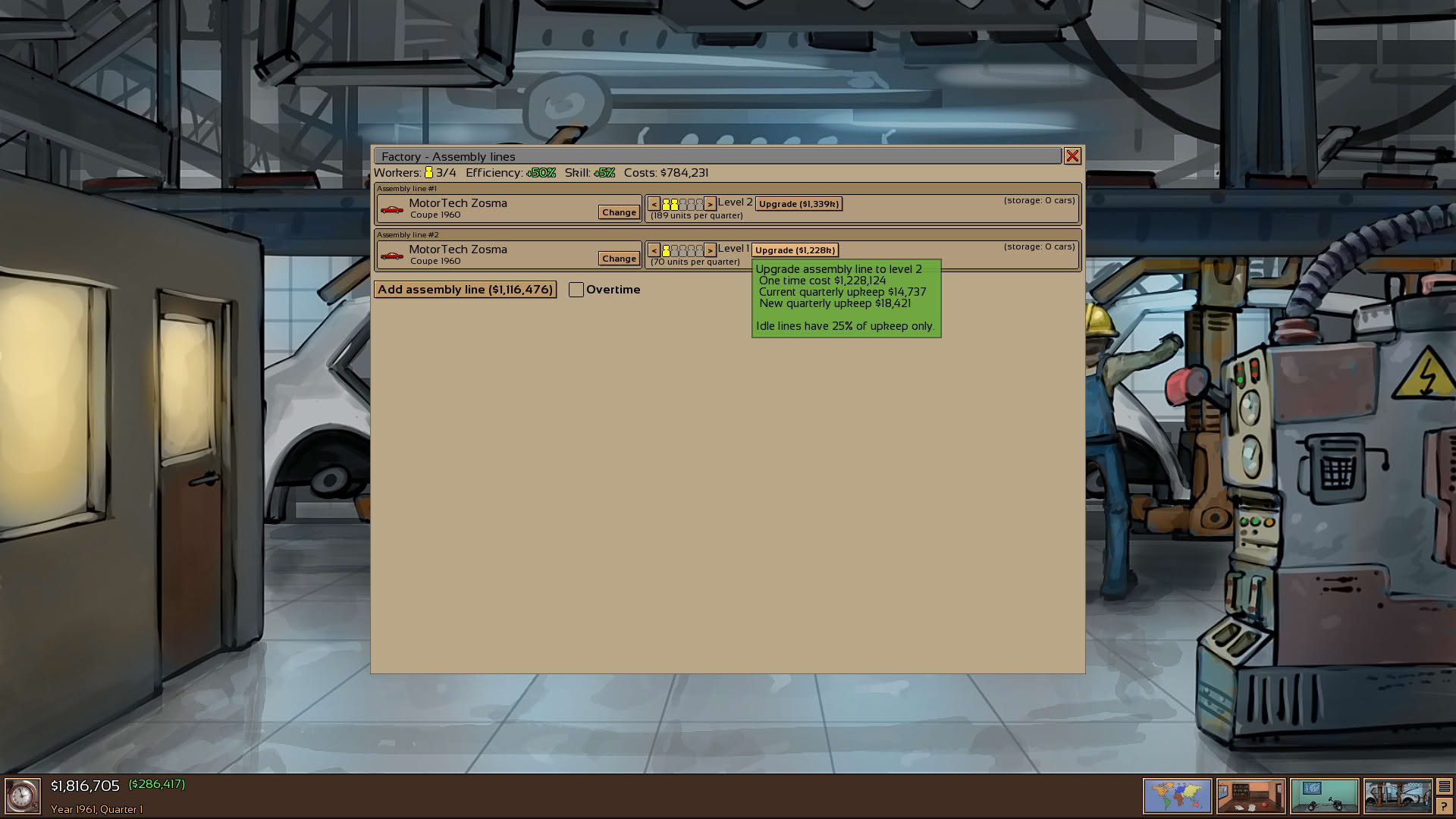 Screenshot for Automobile Tycoon