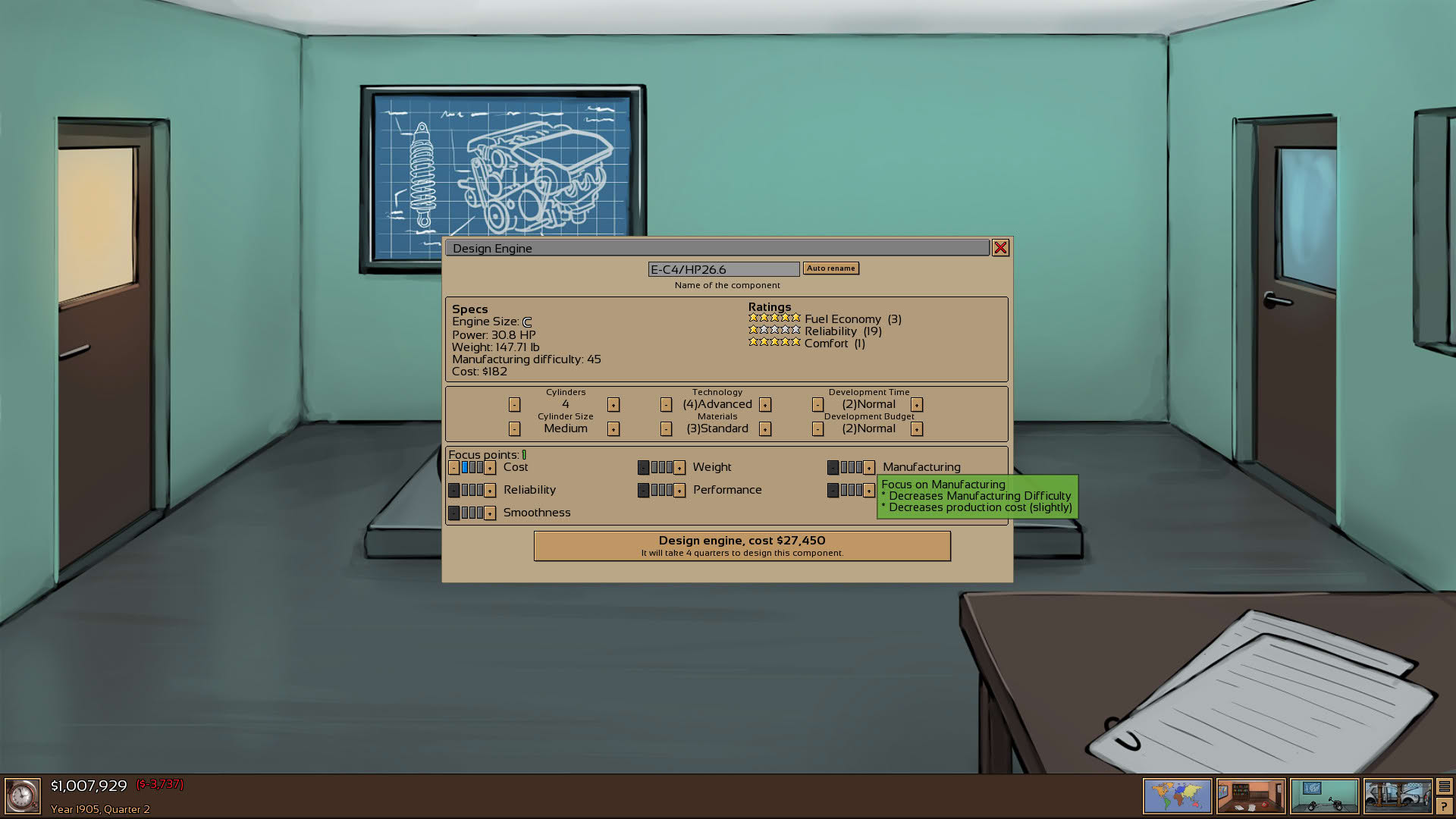 Screenshot for Automobile Tycoon