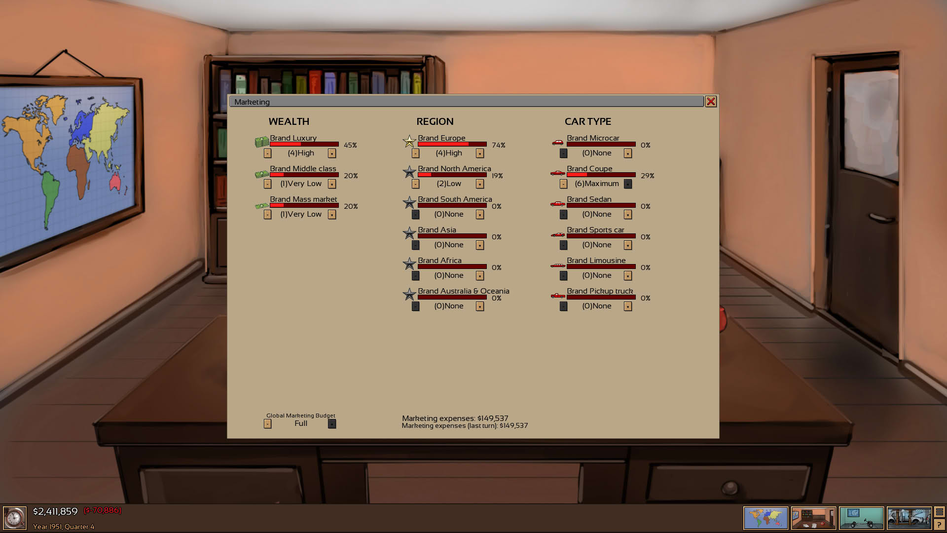 Screenshot for Automobile Tycoon