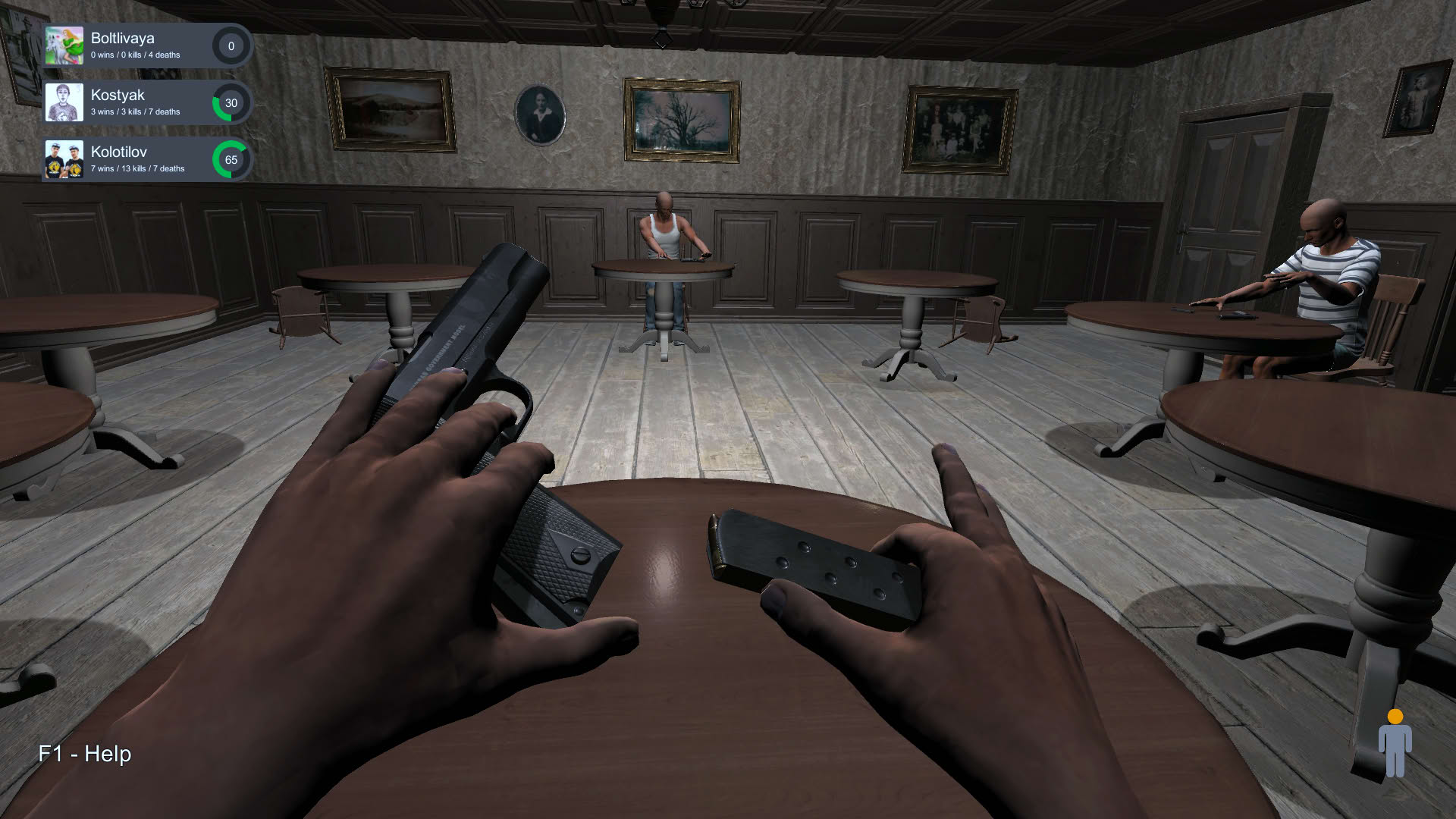 Screenshot for Hand Simulator