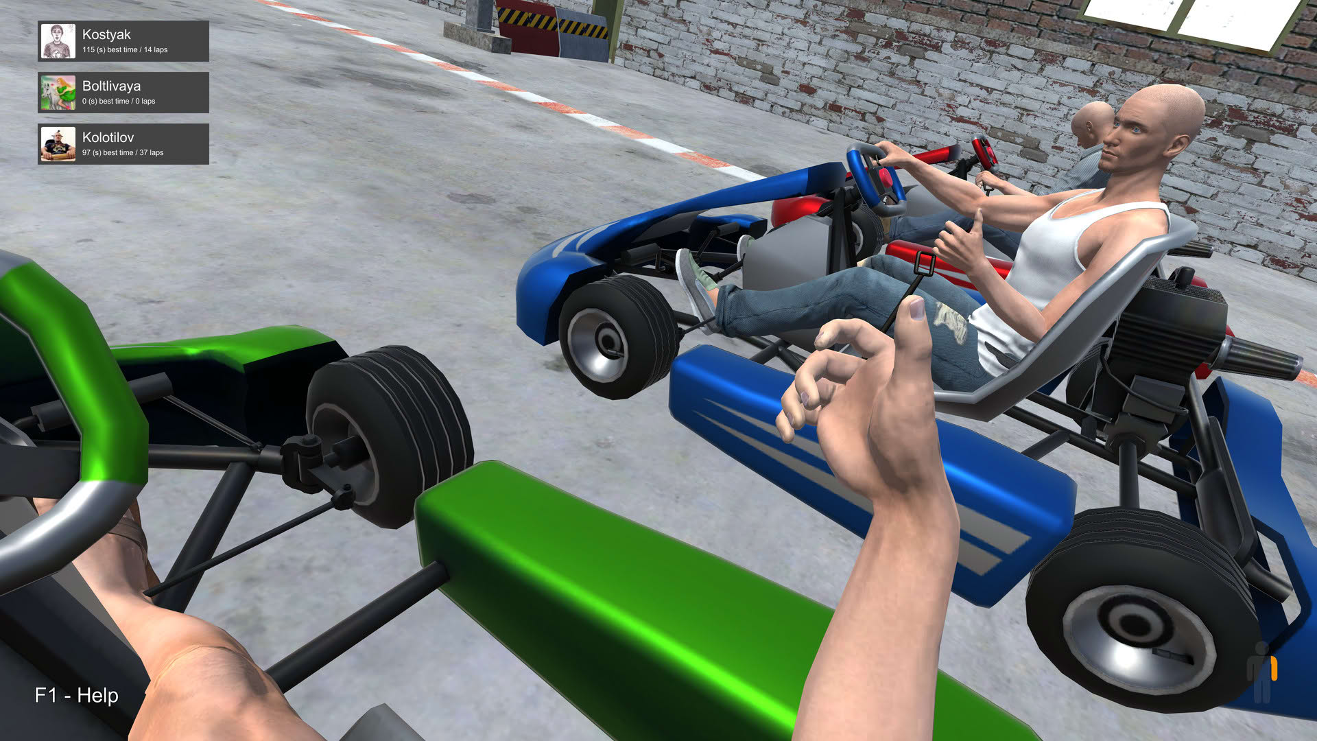 Screenshot for Hand Simulator