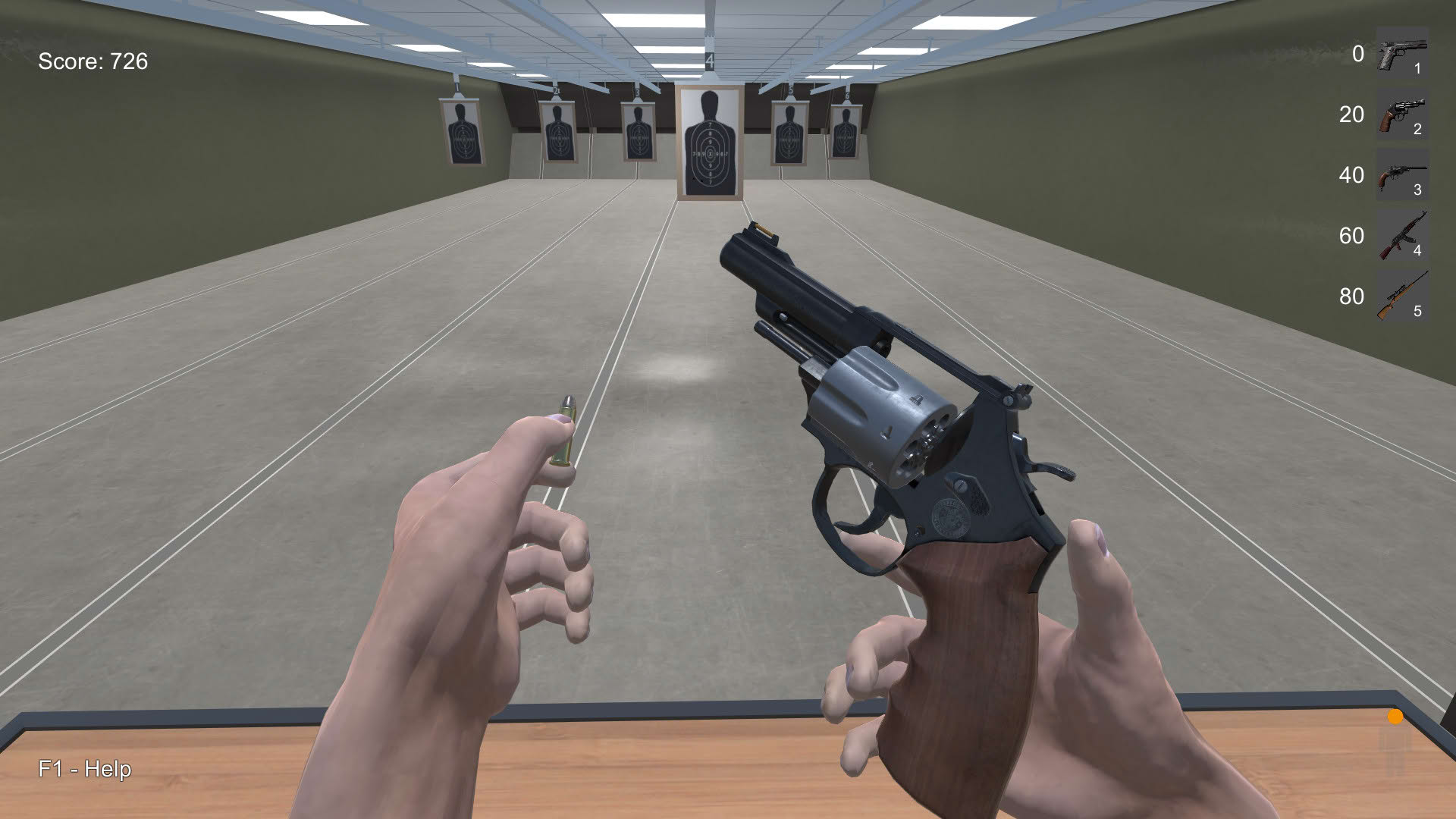Screenshot for Hand Simulator