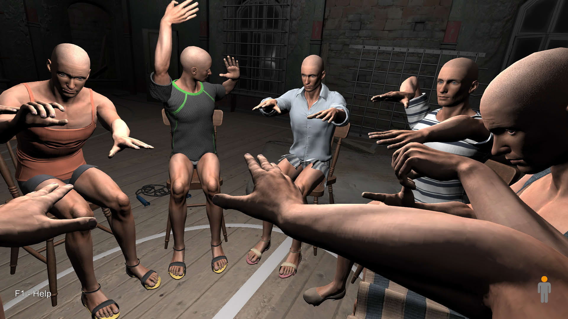 Screenshot for Hand Simulator