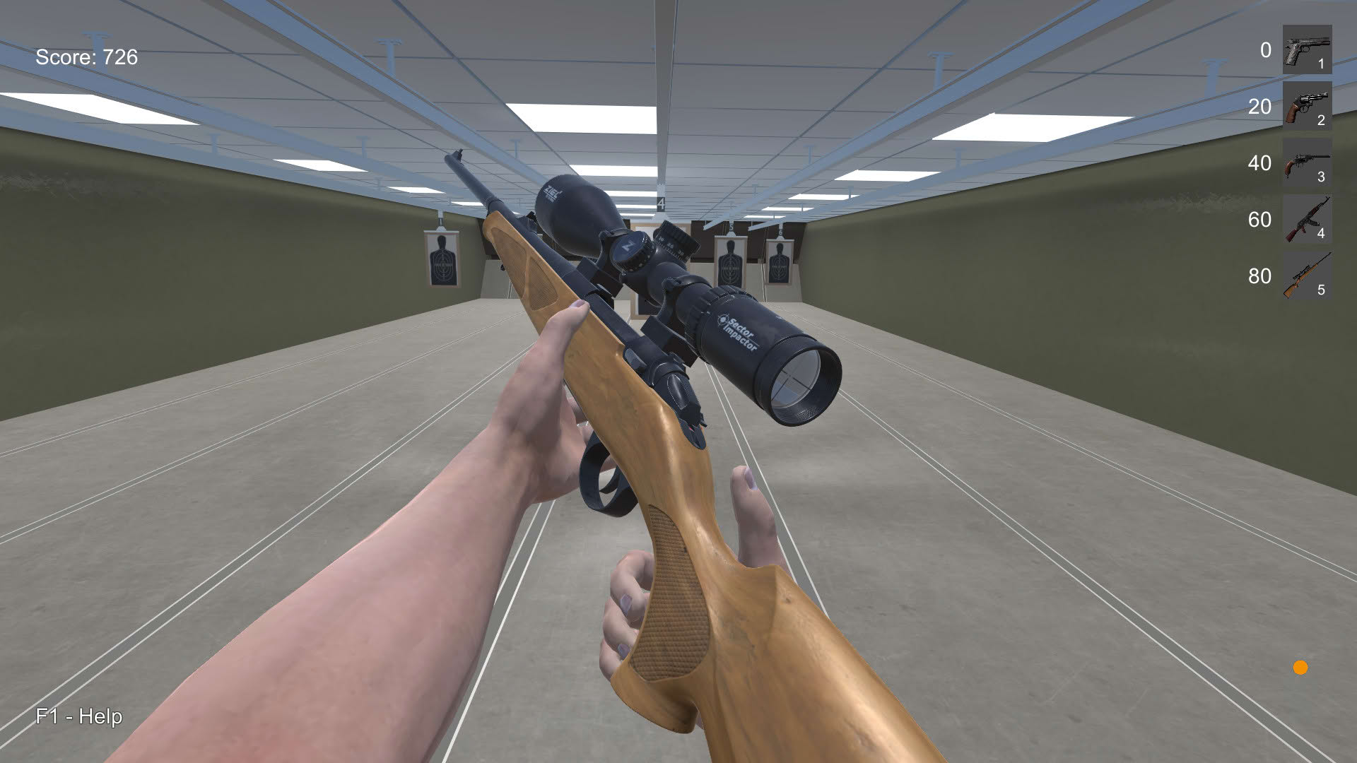 Screenshot for Hand Simulator