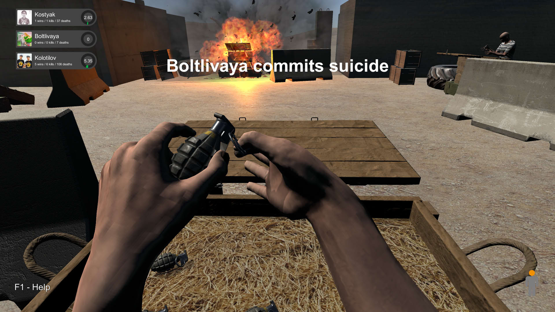 Screenshot for Hand Simulator