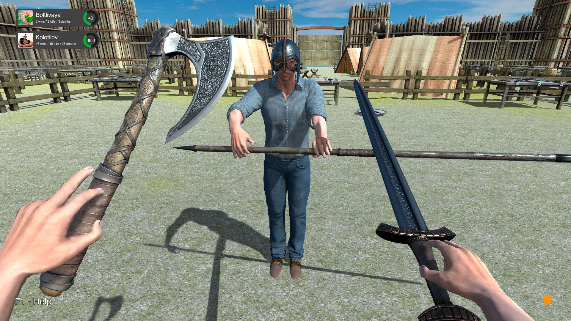 Screenshot for Hand Simulator