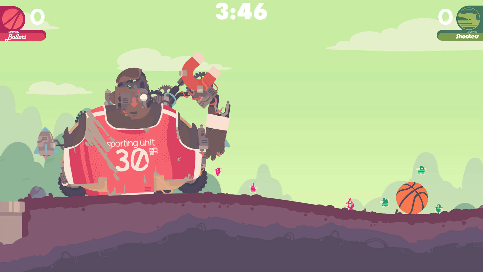 Screenshot for Regular Human Basketball