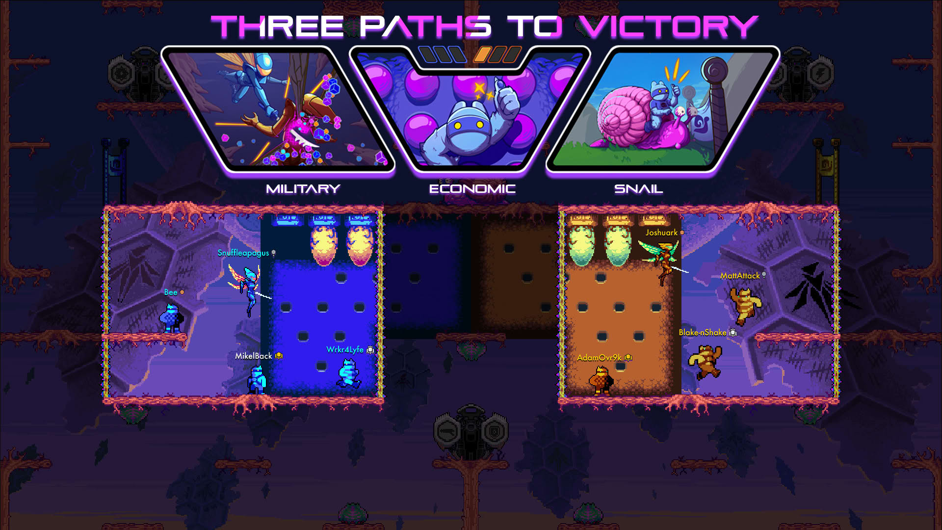 Screenshot for Killer Queen Black