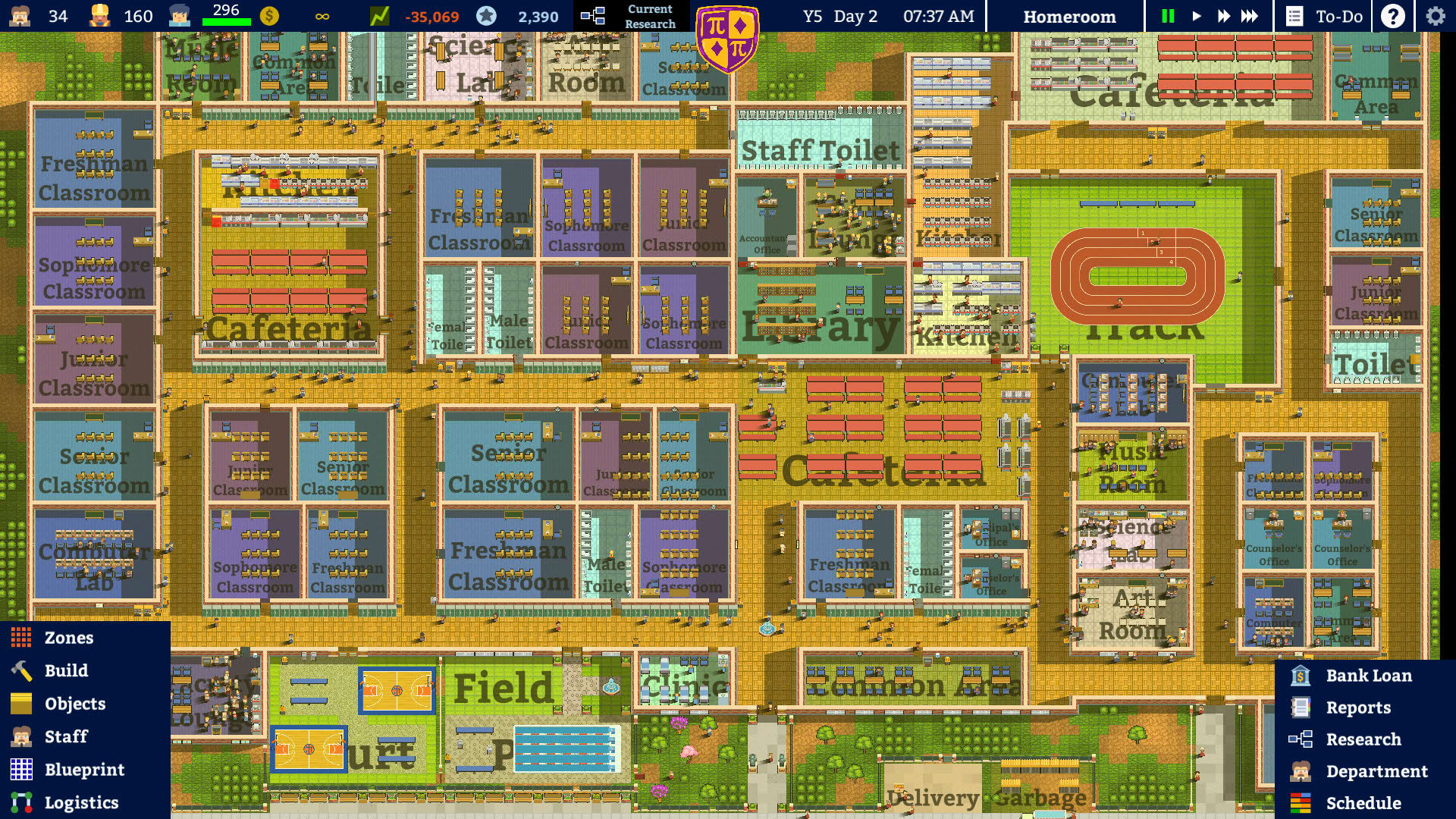 Screenshot for Academia: School Simulator