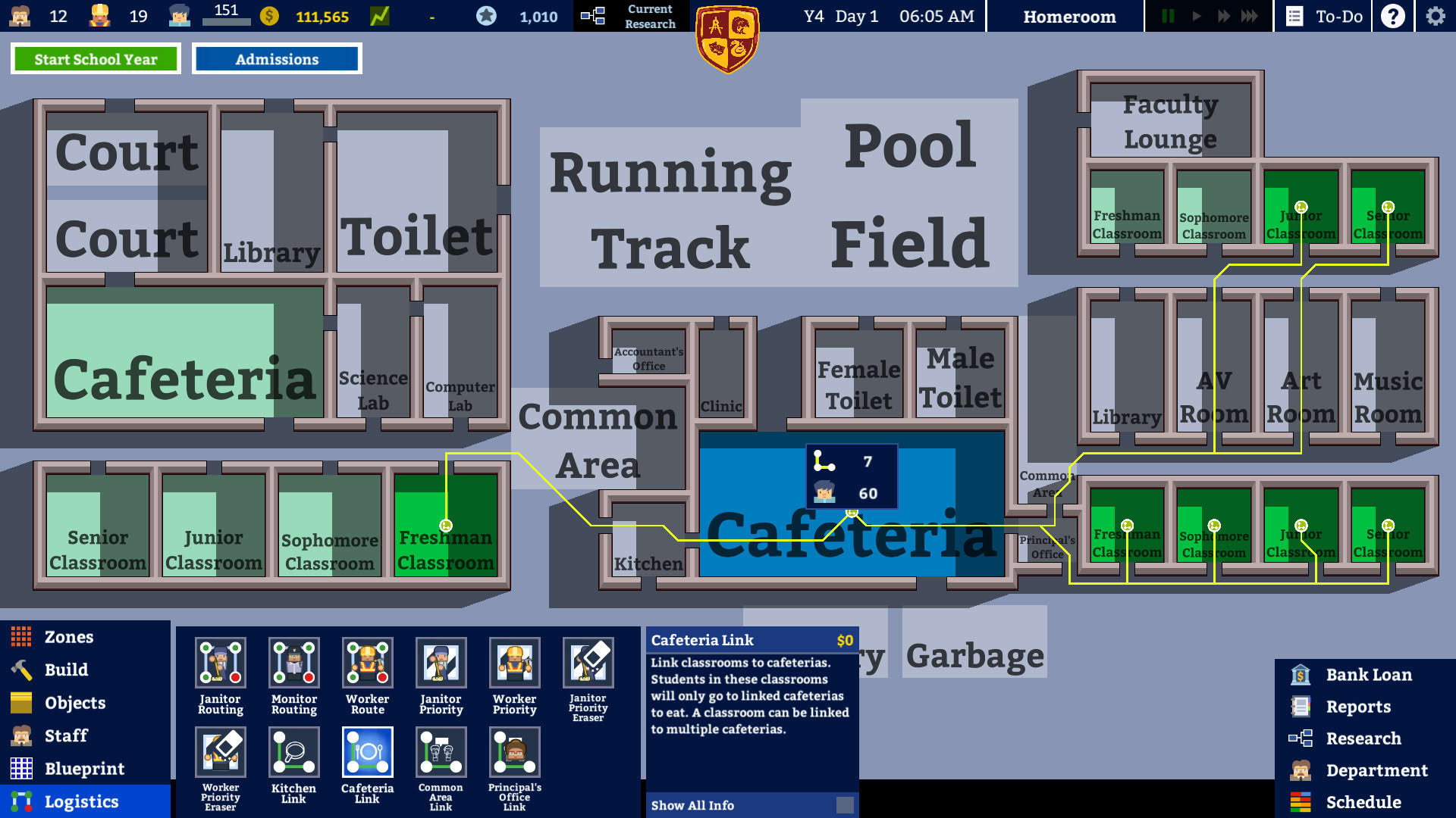 Screenshot for Academia: School Simulator