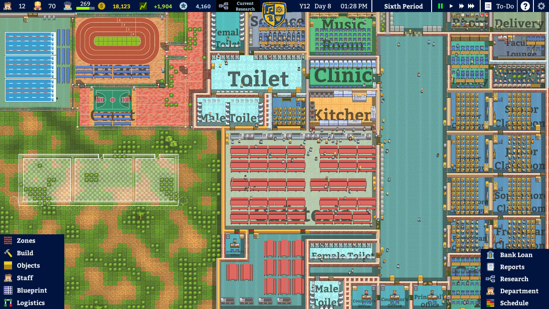 Screenshot for Academia: School Simulator