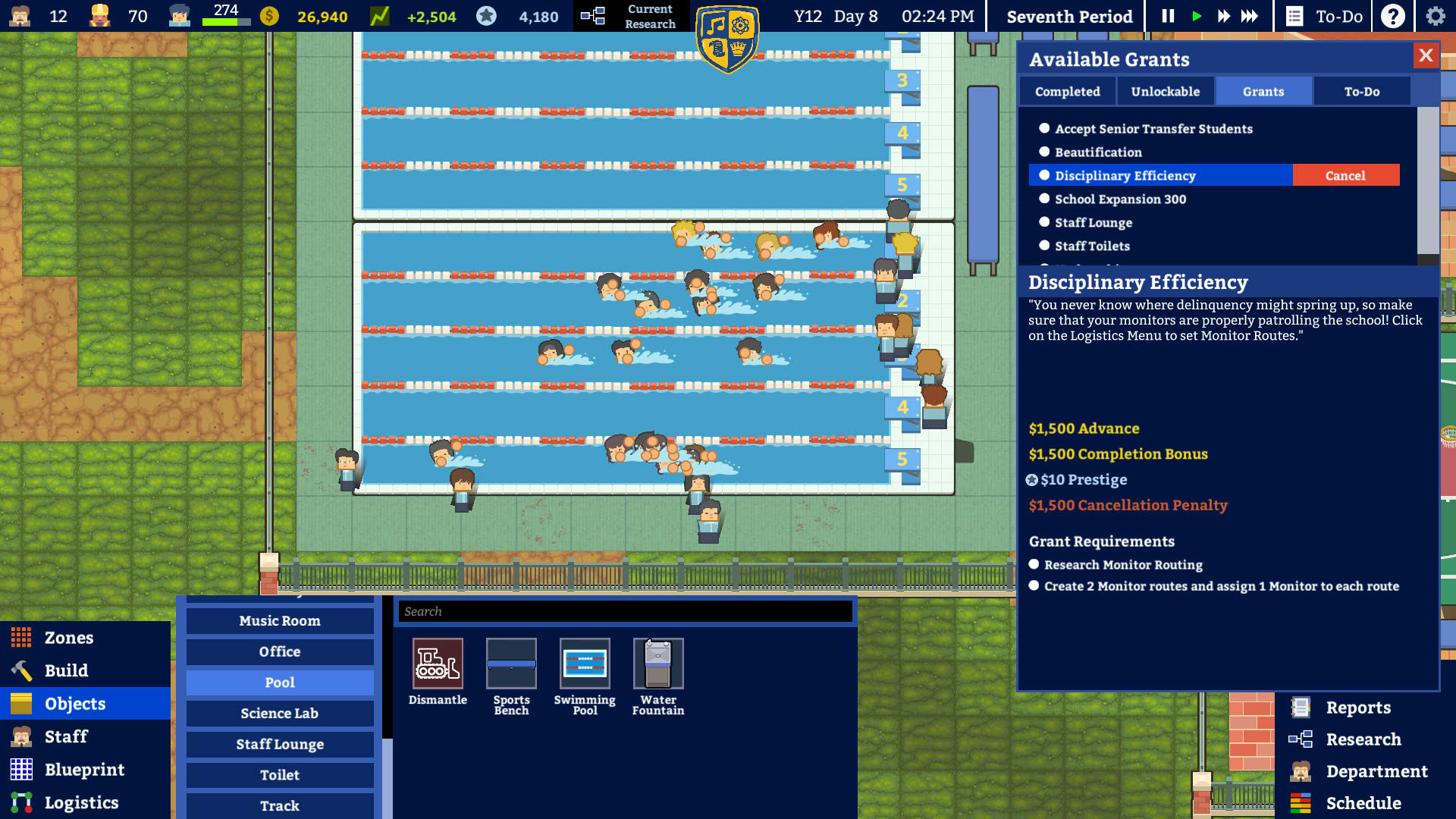 Screenshot for Academia: School Simulator