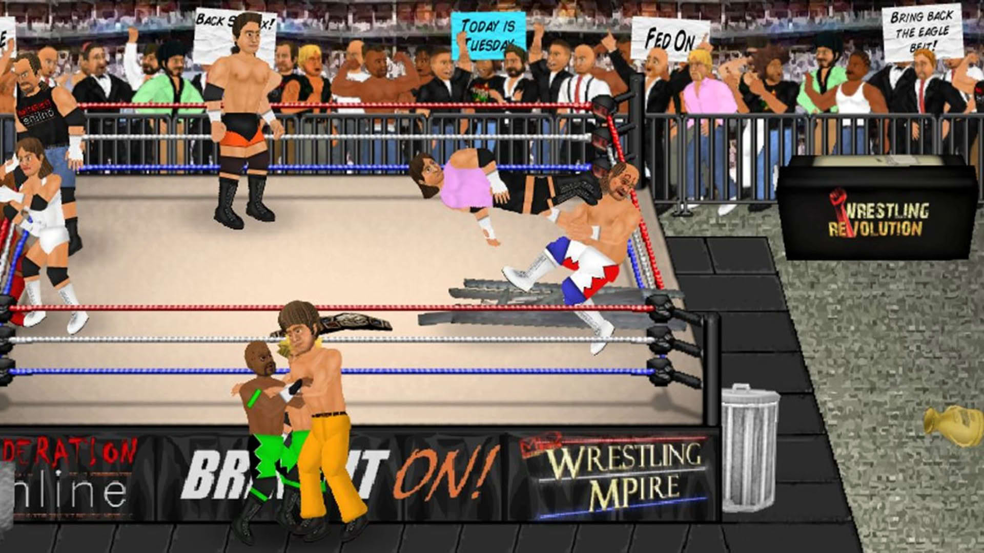 Screenshot for Wrestling Revolution 2D