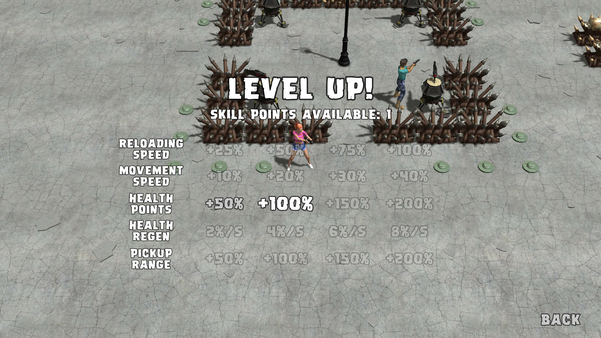 Screenshot for Yet Another Zombie Defense HD