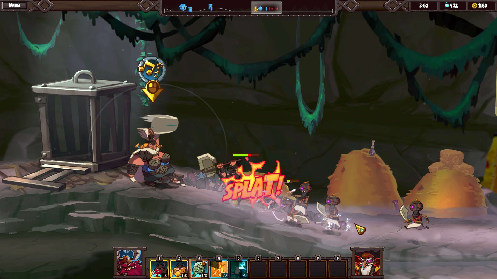 Screenshot for Swords & Soldiers II: Shawarmageddon