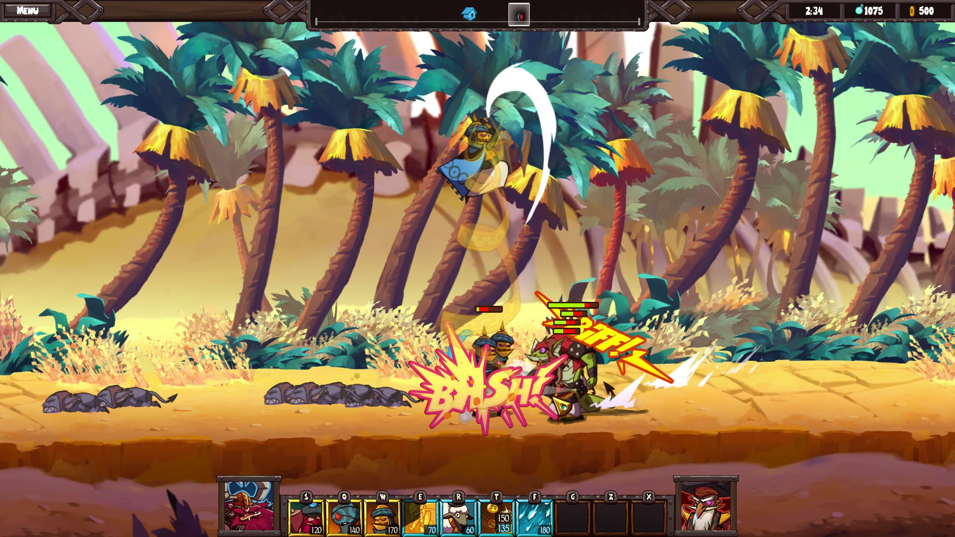 Screenshot for Swords & Soldiers II: Shawarmageddon