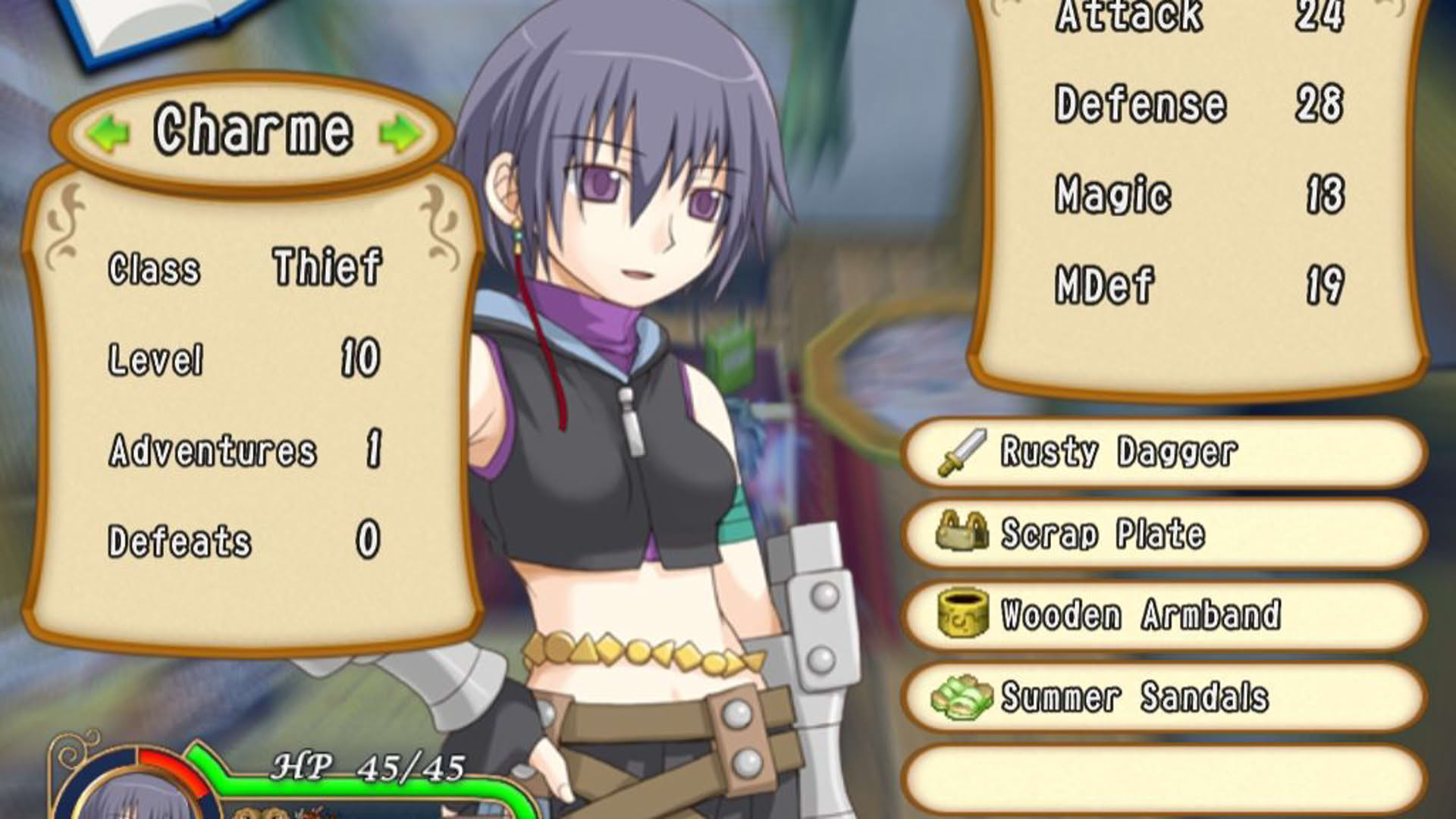 Screenshot for Recettear: An Item Shop's Tale