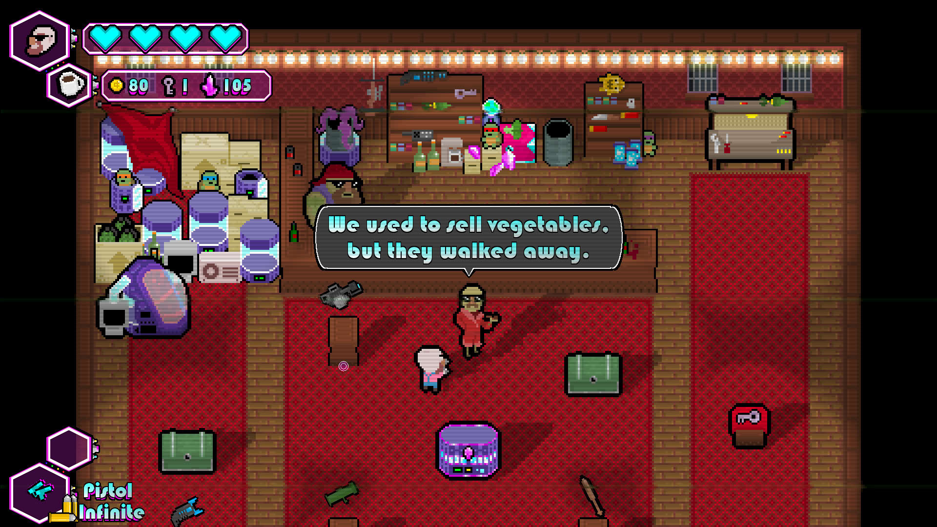 Screenshot for The Walking Vegetables