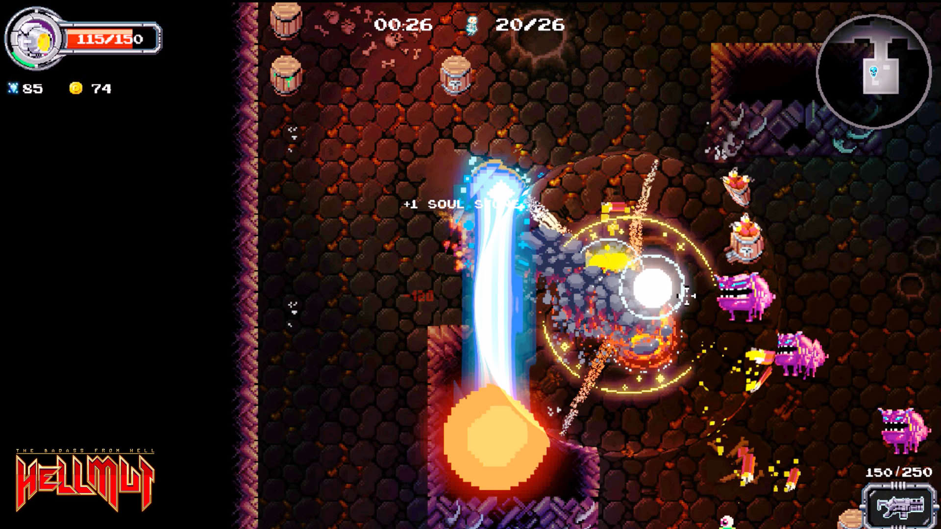 Screenshot for Hellmut: The Badass from Hell